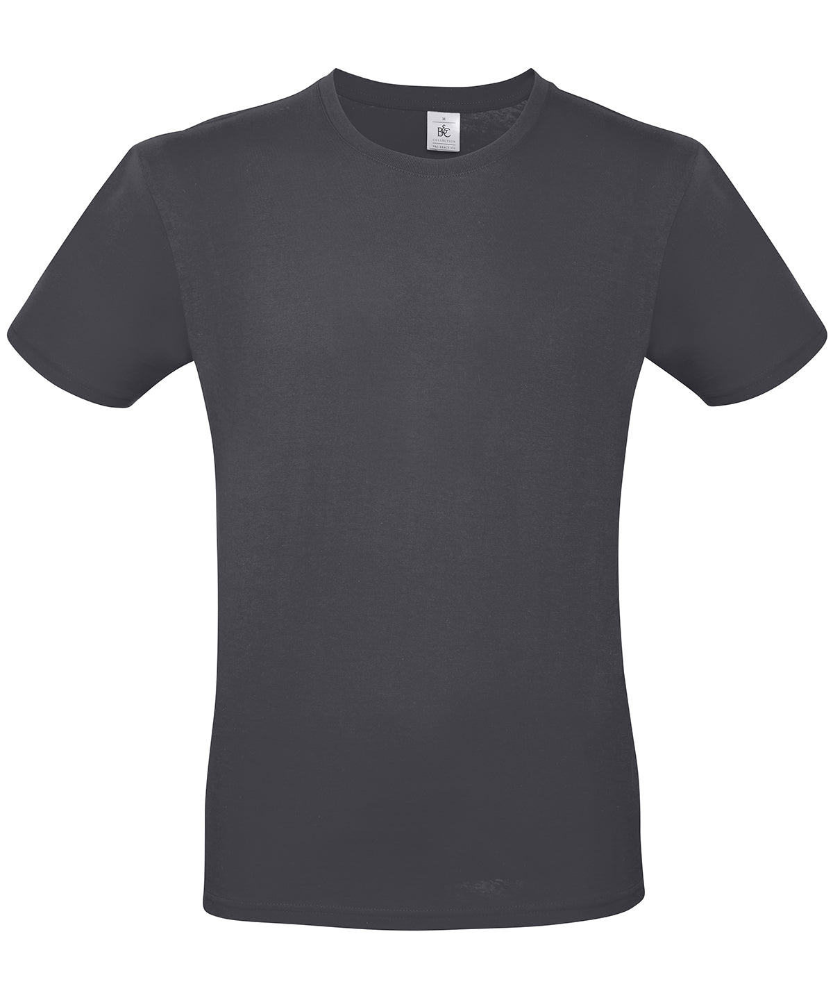 Stuttermabolur B&C Collection BA210 – Dökkgrár – 3XL