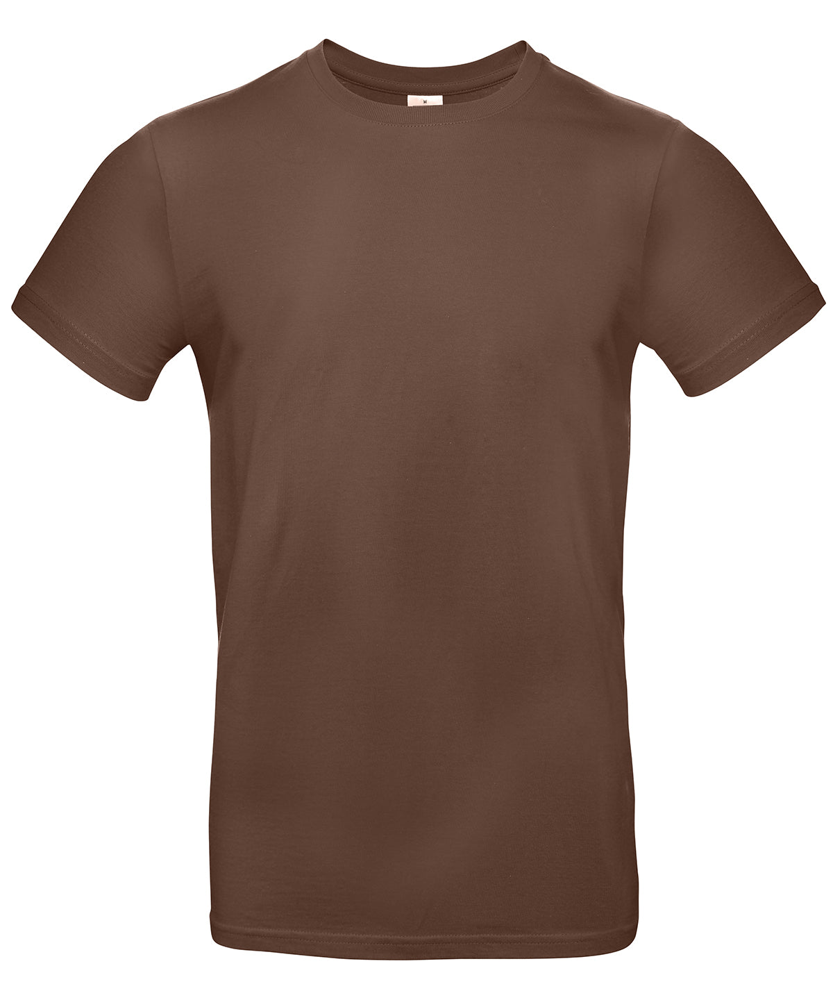 Stuttermabolur B&C Collection BA220 – Chocolate – 3XL