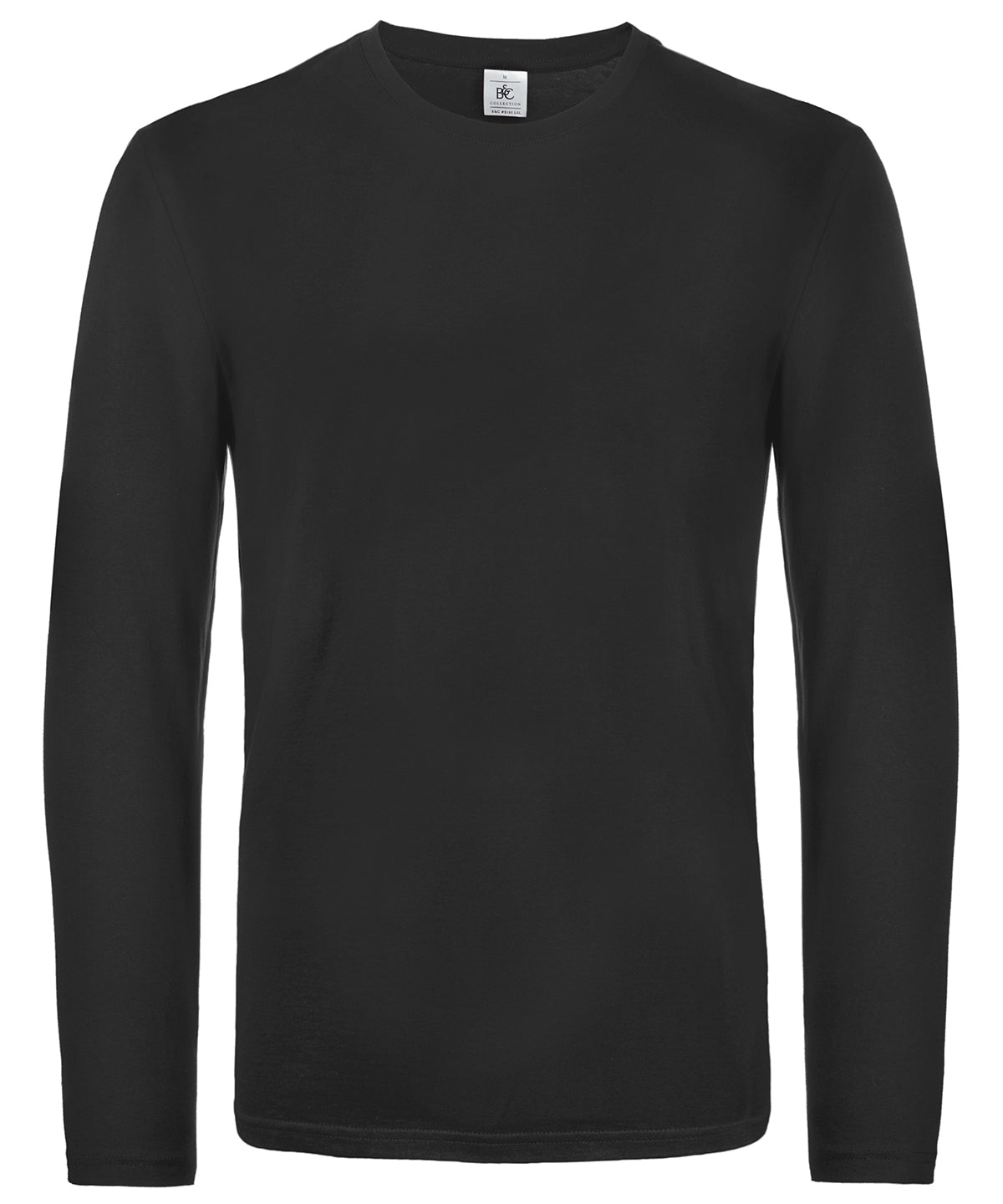 Stuttermabolur B&C Collection BA221 – Svartur – 4XL