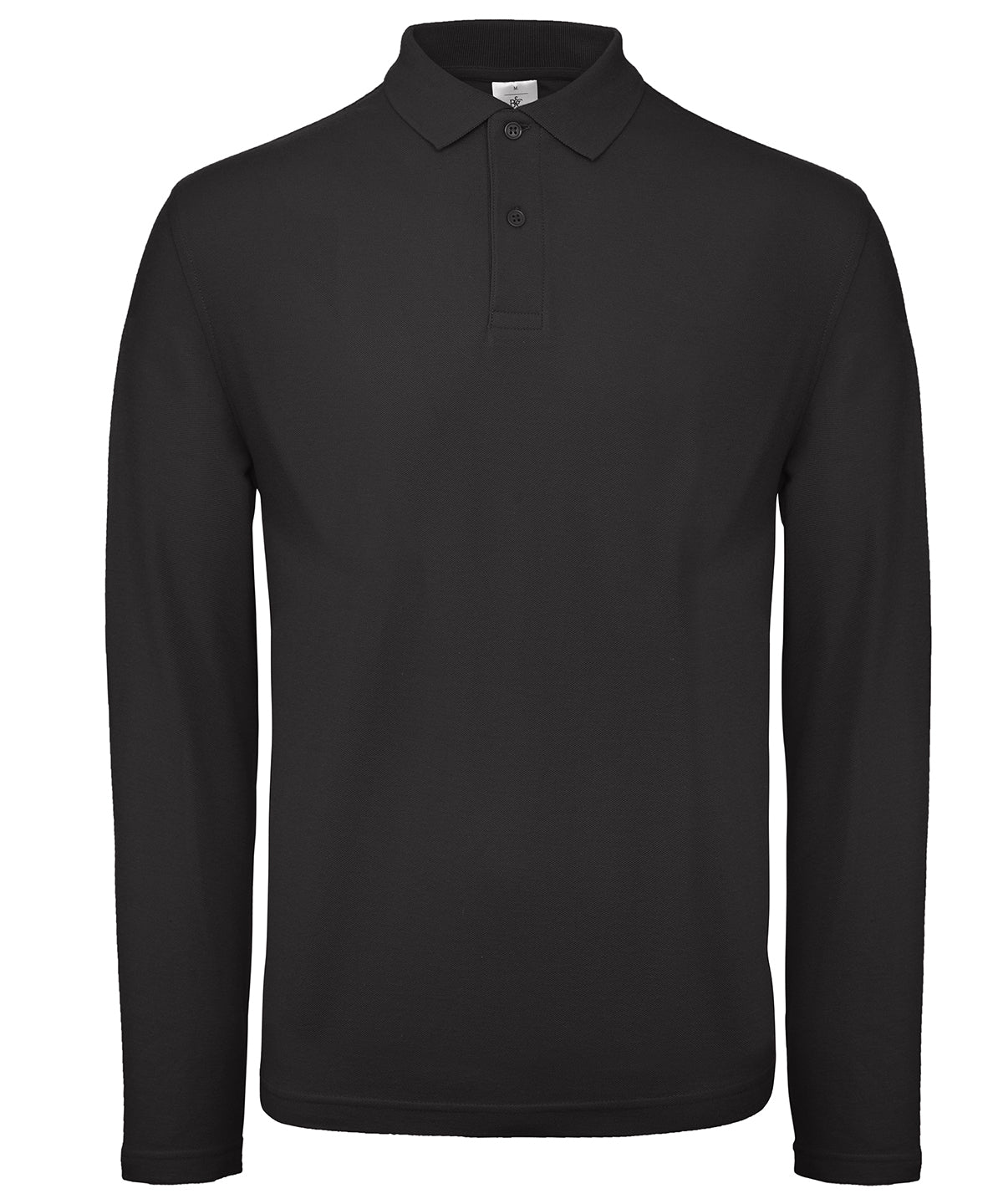 Pólóbolur B&C Collection BA290 – Svartur – 4XL