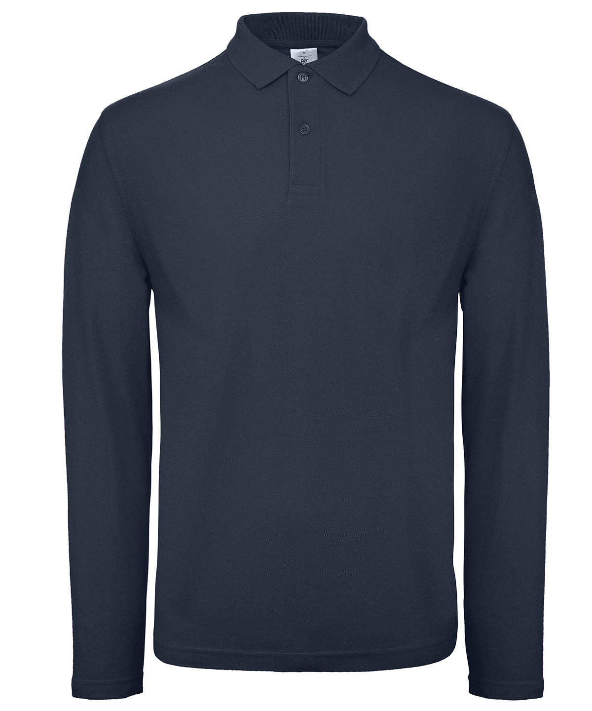 Pólóbolur B&C Collection BA290 – Dökkblár – 4XL