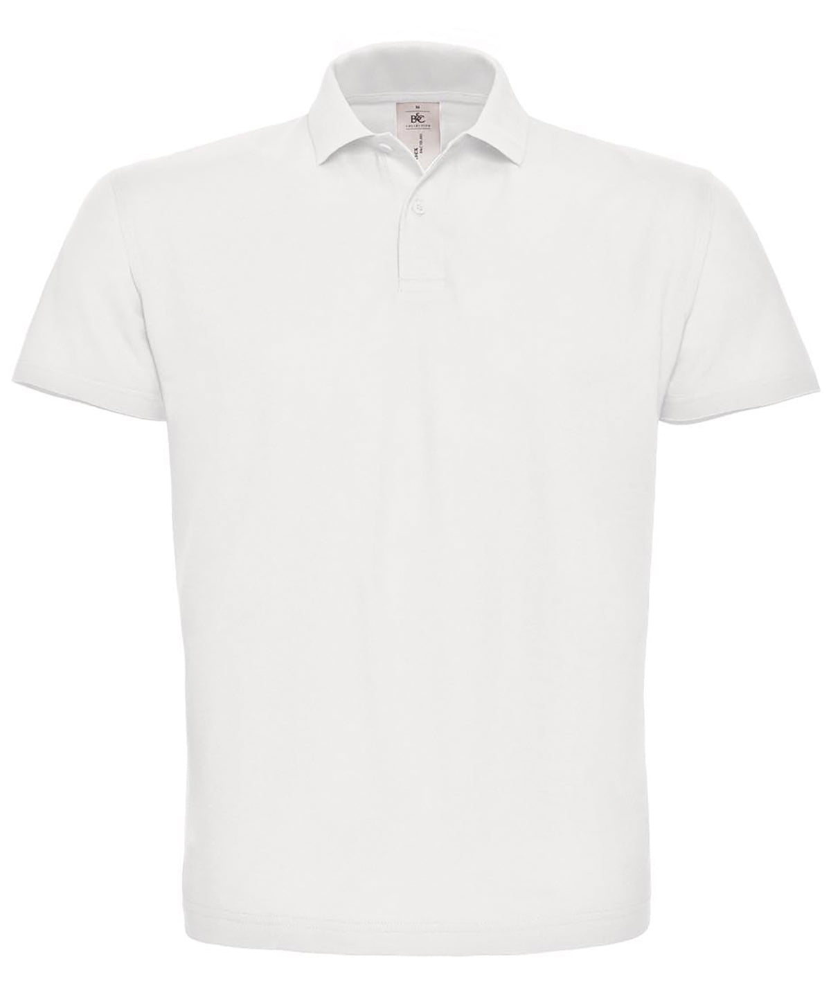 Pólóbolur B&C Collection BA306 – Hvítur – 4XL