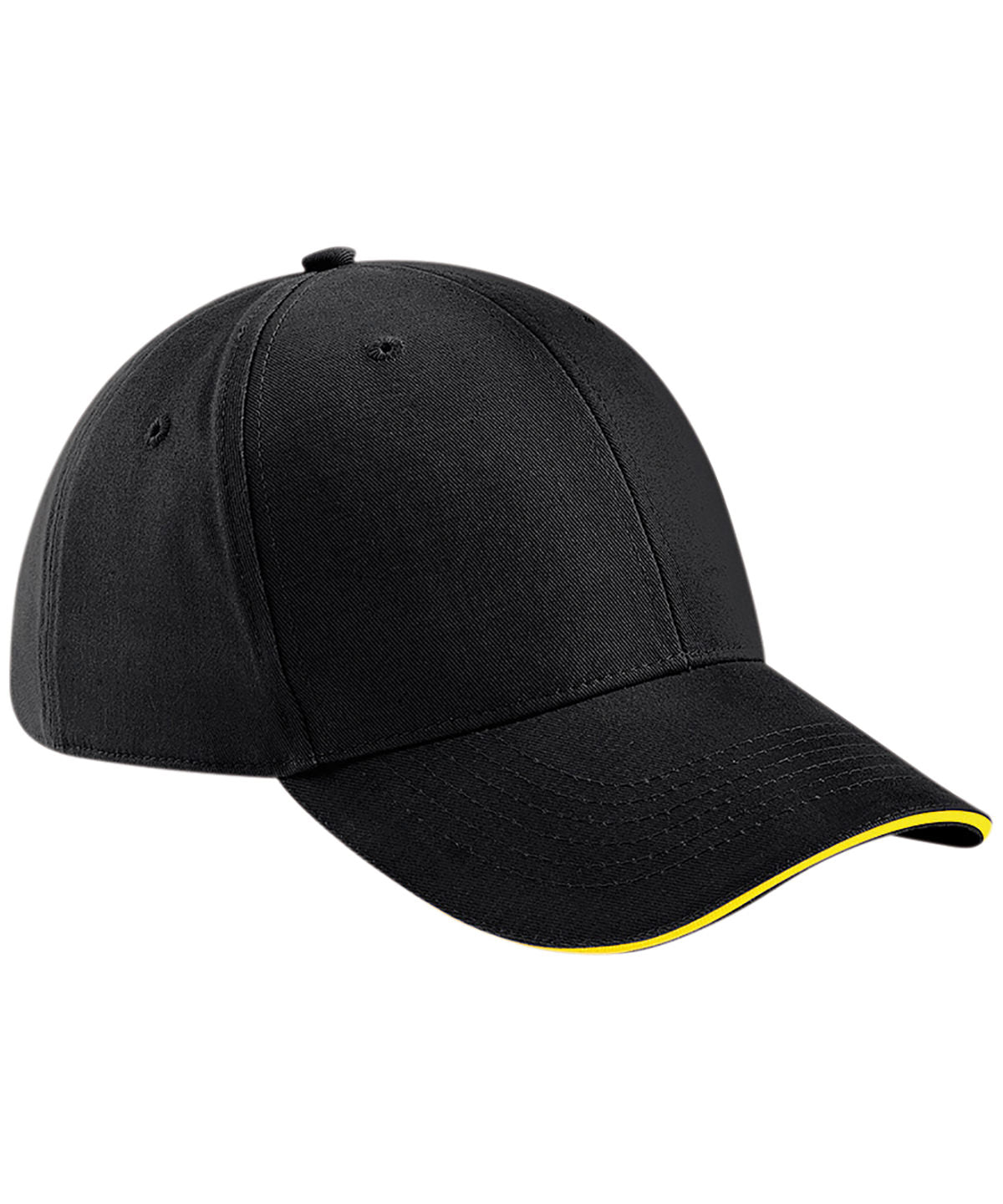 Derhúfa Beechfield BC020 – Black/Yellow – One size