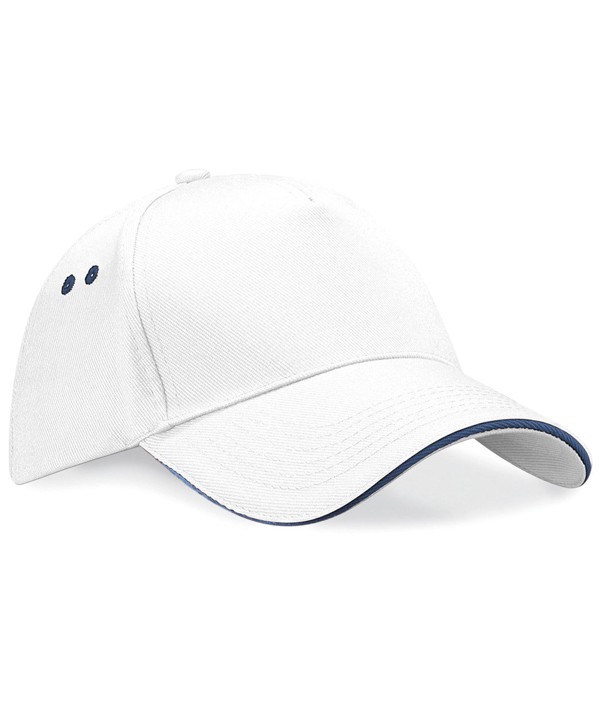 Derhúfa Beechfield BC15C – White/French Navy – One size