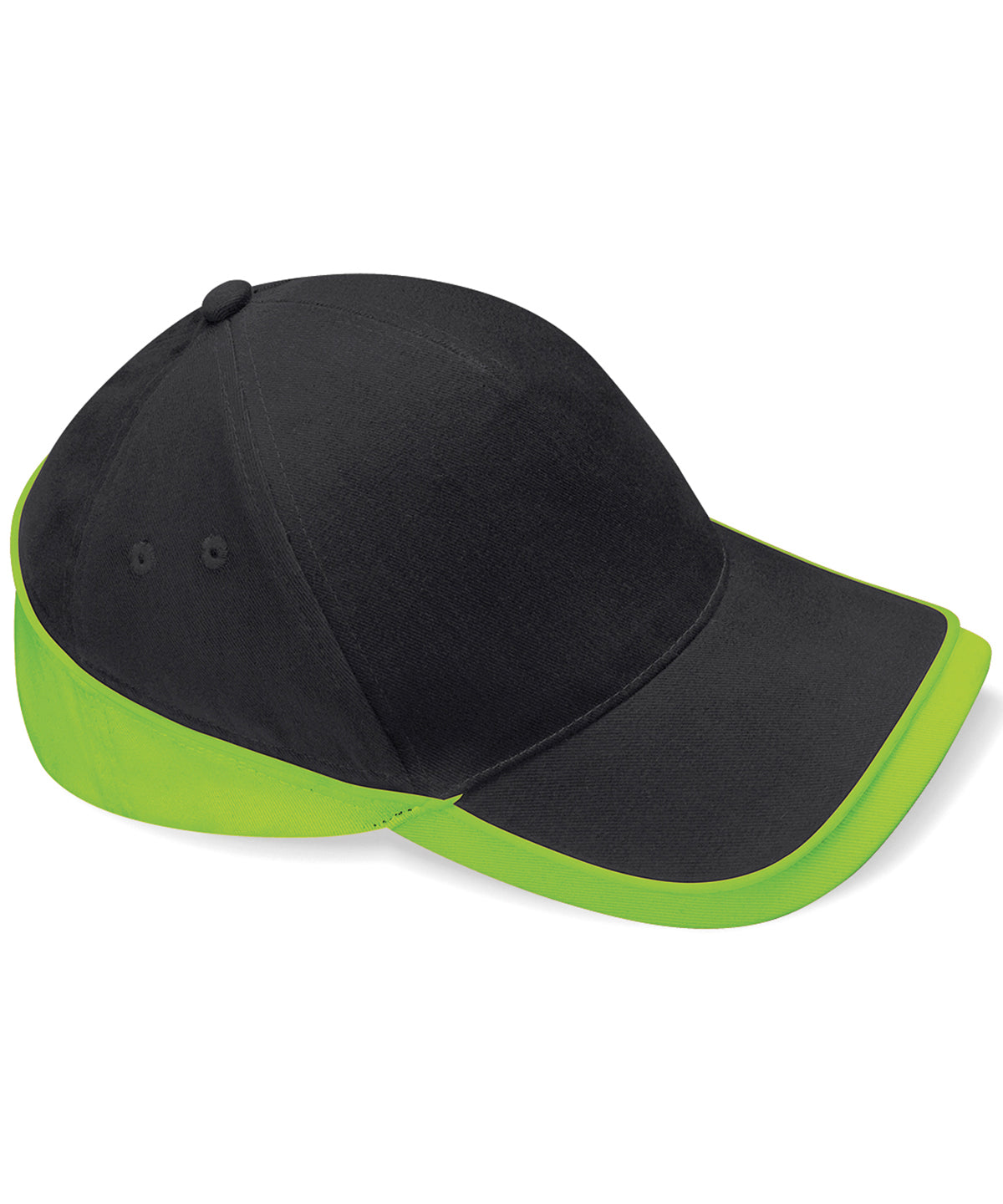 Derhúfa Beechfield BC171 – Black/Lime Green – One size