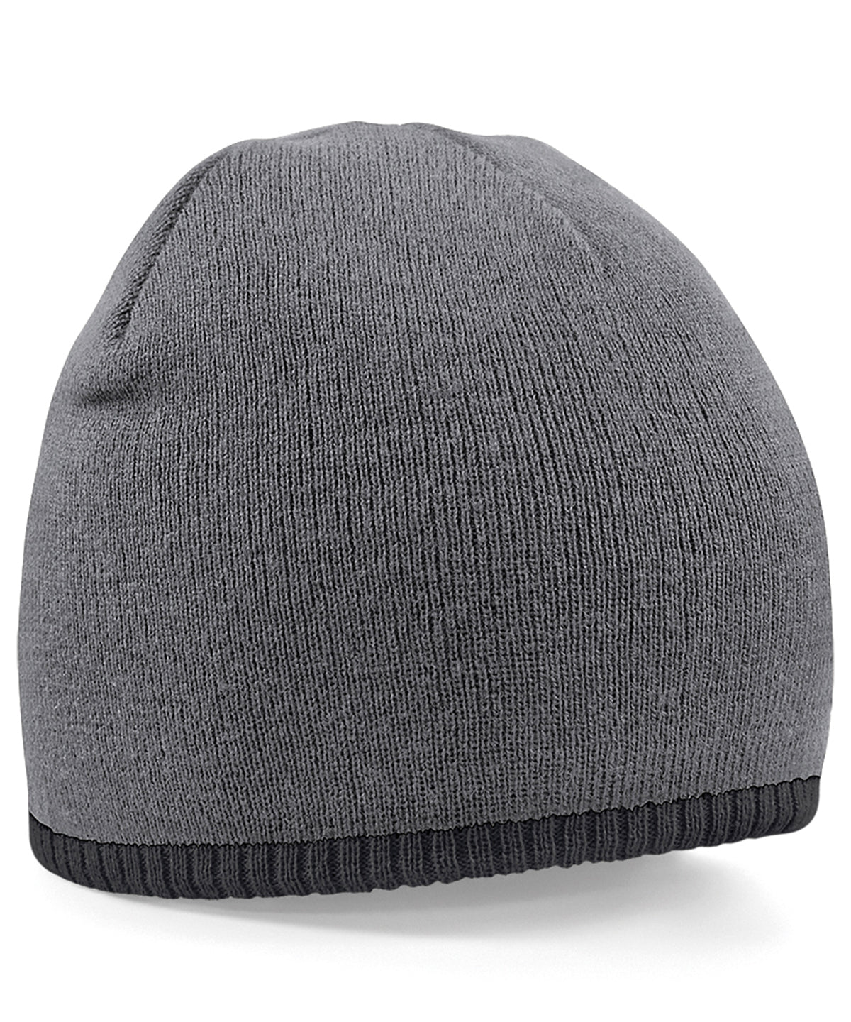 Húfa Beechfield BC44C – Graphite Grey/Black – One size