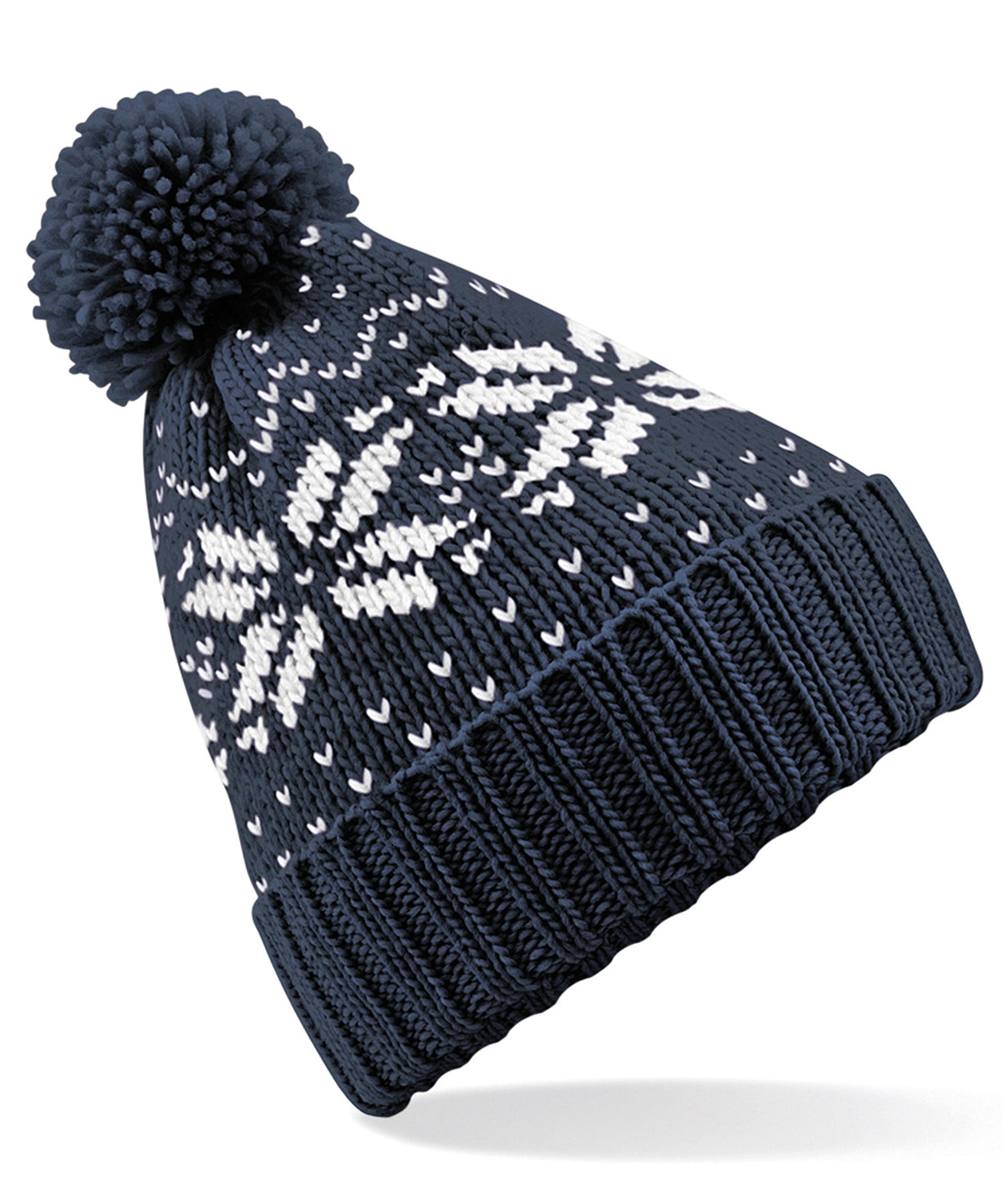 Húfa Beechfield BC456 – French Navy/White – One size
