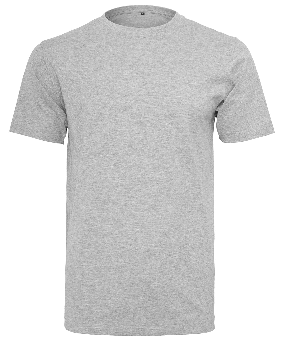 Stuttermabolur Build Your Brand BY004 – Heather Grey – 5XL