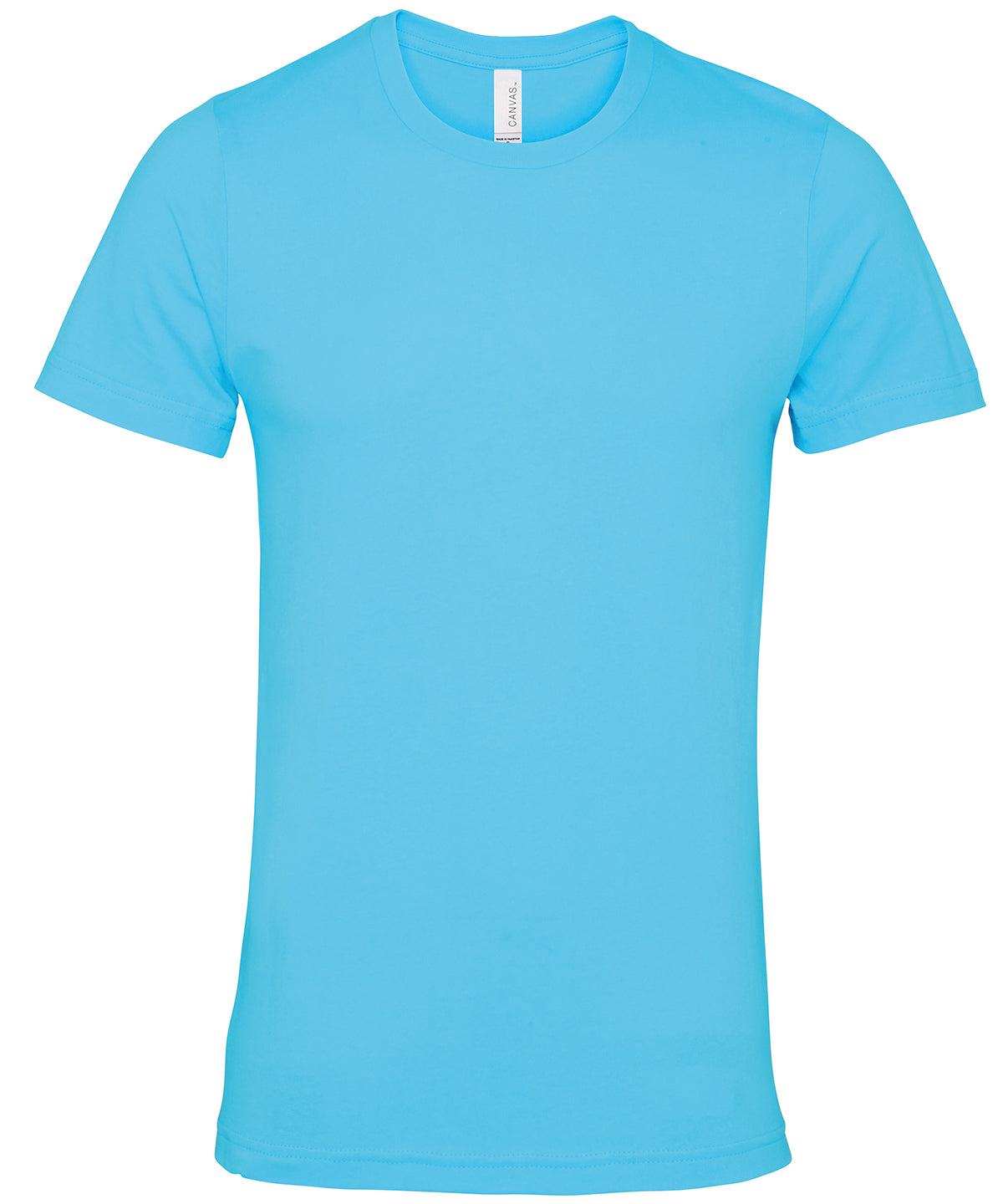 Stuttermabolur Bella Canvas CV001 – Túrkís – 2XL