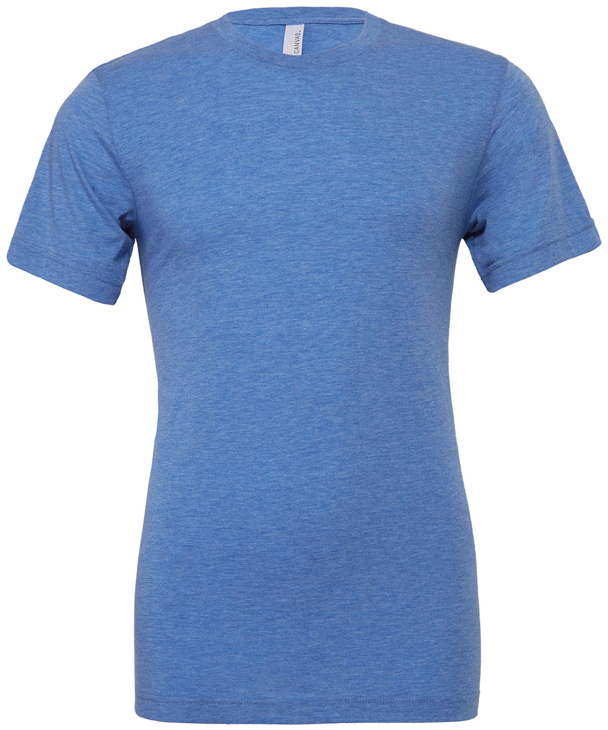 Stuttermabolur Bella Canvas CV003 – True Royal Triblend – 2XL