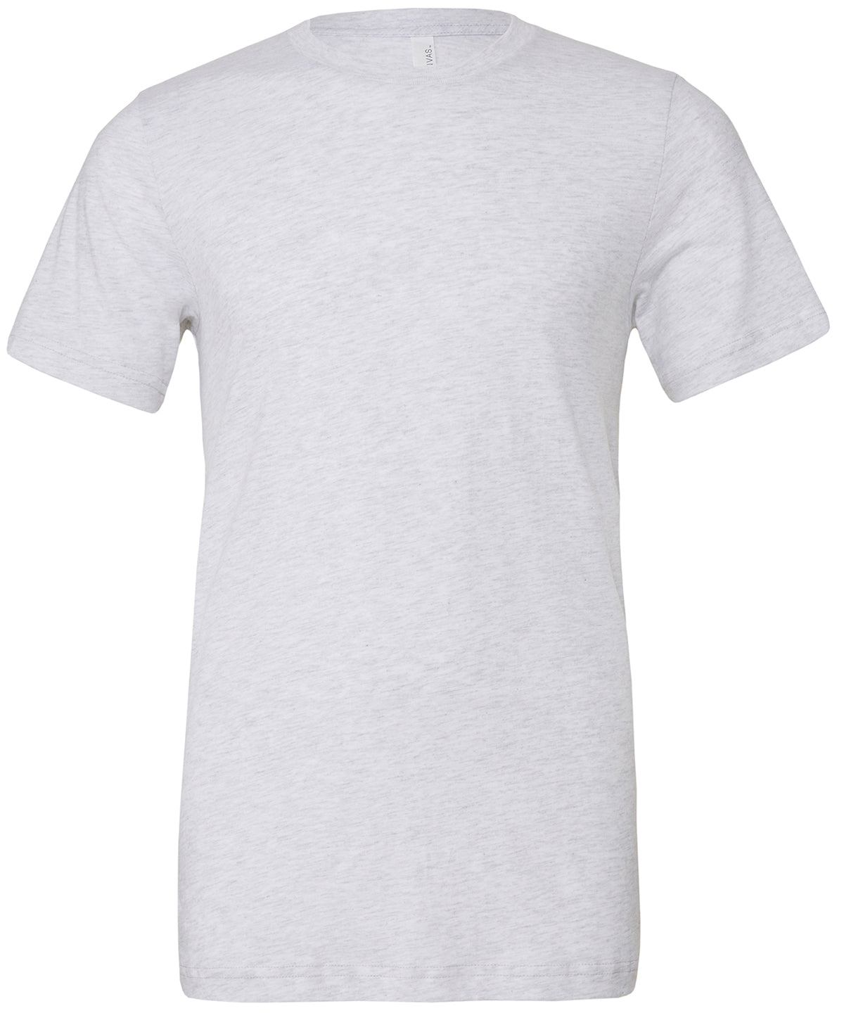 Stuttermabolur Bella Canvas CV003 – White Fleck Triblend – 2XL