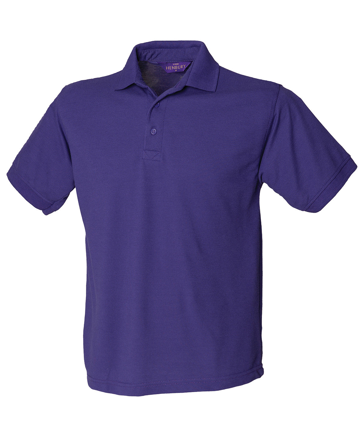 Pólóbolur Henbury HB400 – Fjólublár – 3XL