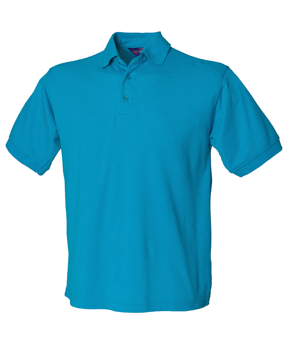 Pólóbolur Henbury HB400 – Túrkís – 3XL