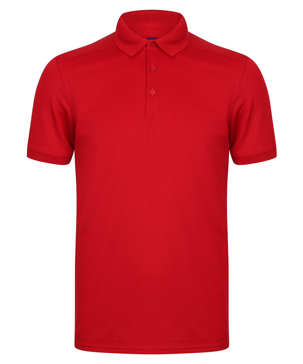 Pólóbolur Henbury HB460 – Rauður – 2XL