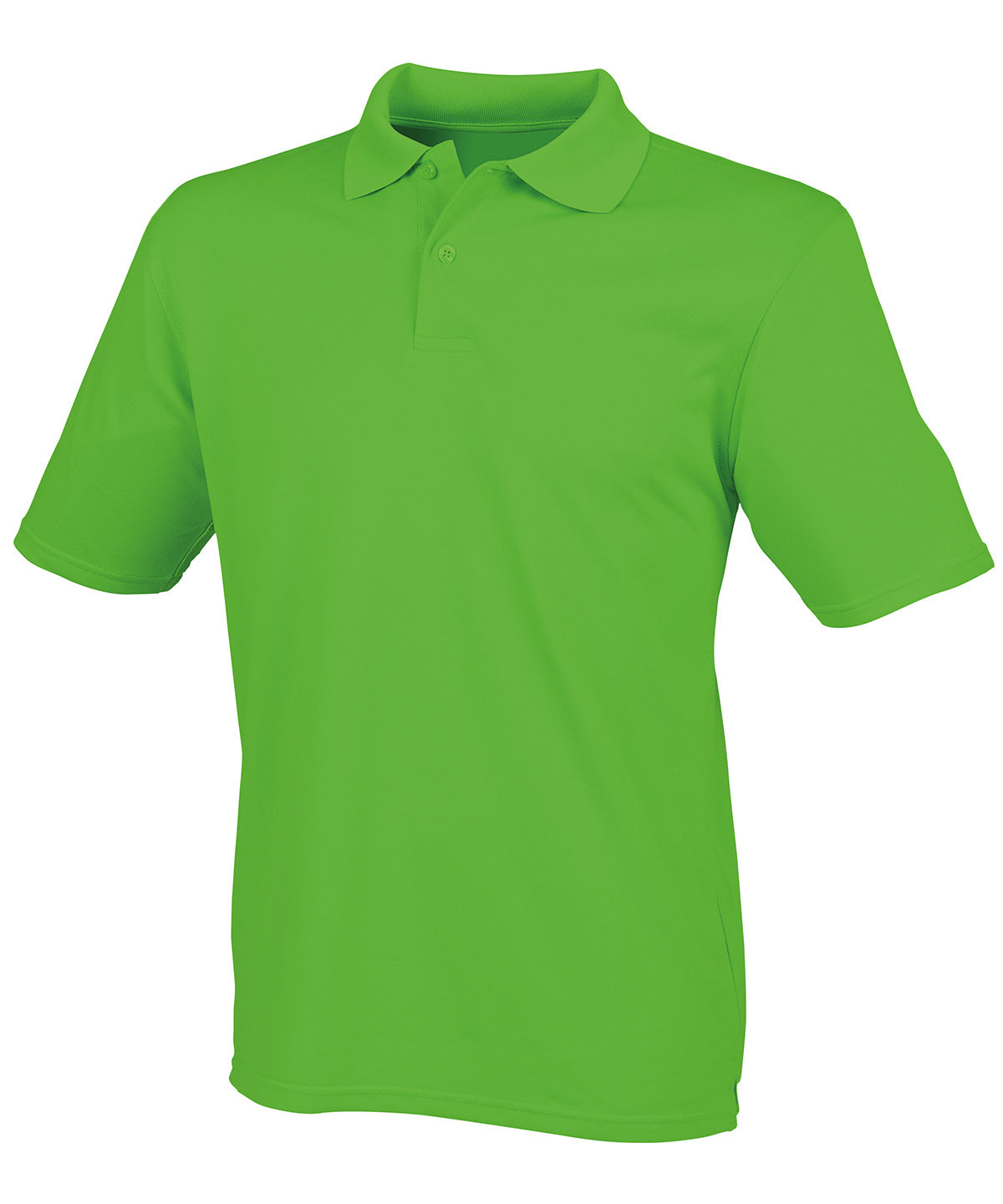 Pólóbolur Henbury HB475 – Lime Green – 3XL
