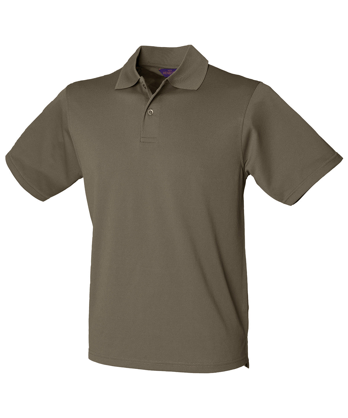 Pólóbolur Henbury HB475 – Ólífugrænn – 3XL