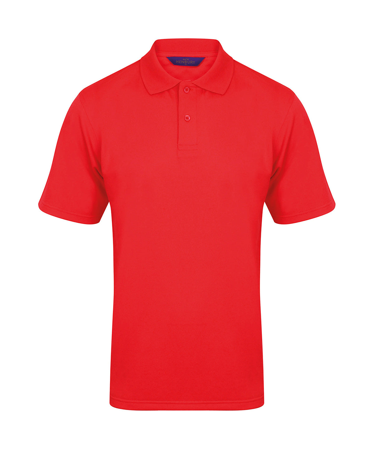 Pólóbolur Henbury HB475 – Rauður – 3XL