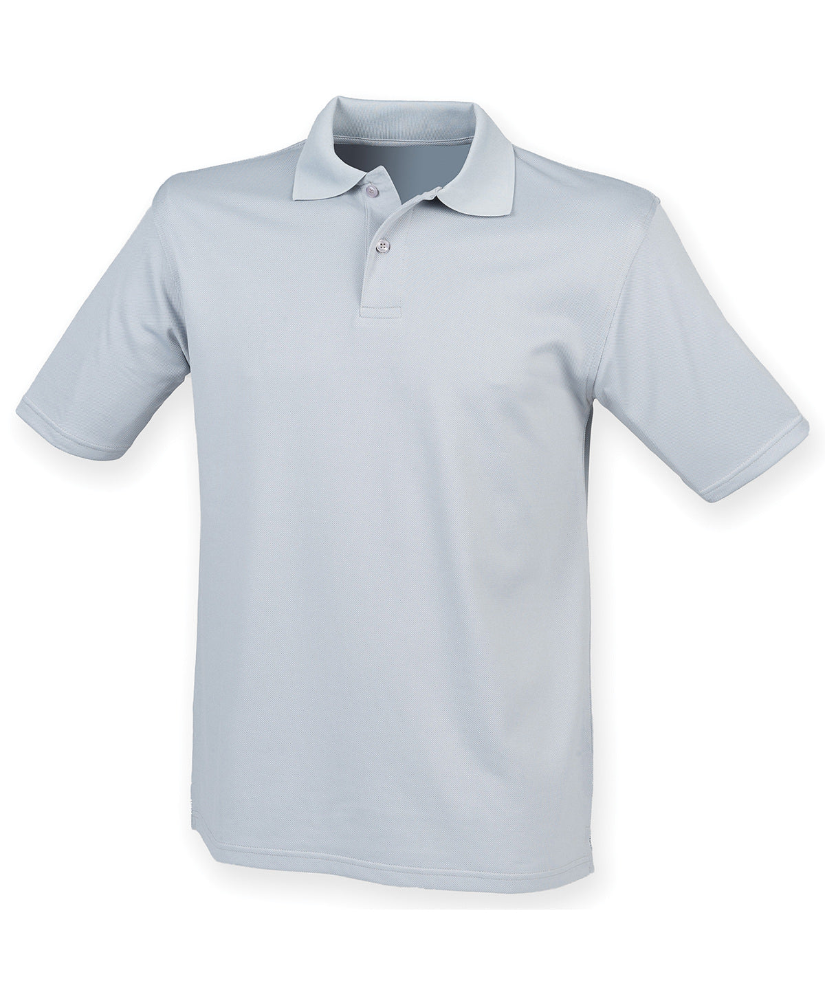 Pólóbolur Henbury HB475 – Silver Grey – 3XL