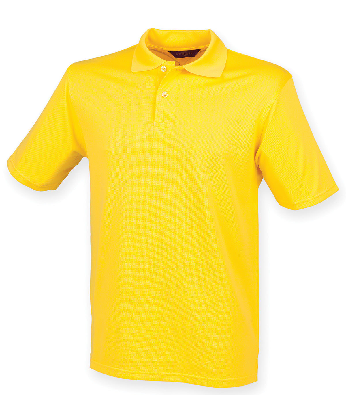 Pólóbolur Henbury HB475 – Gulur – 3XL