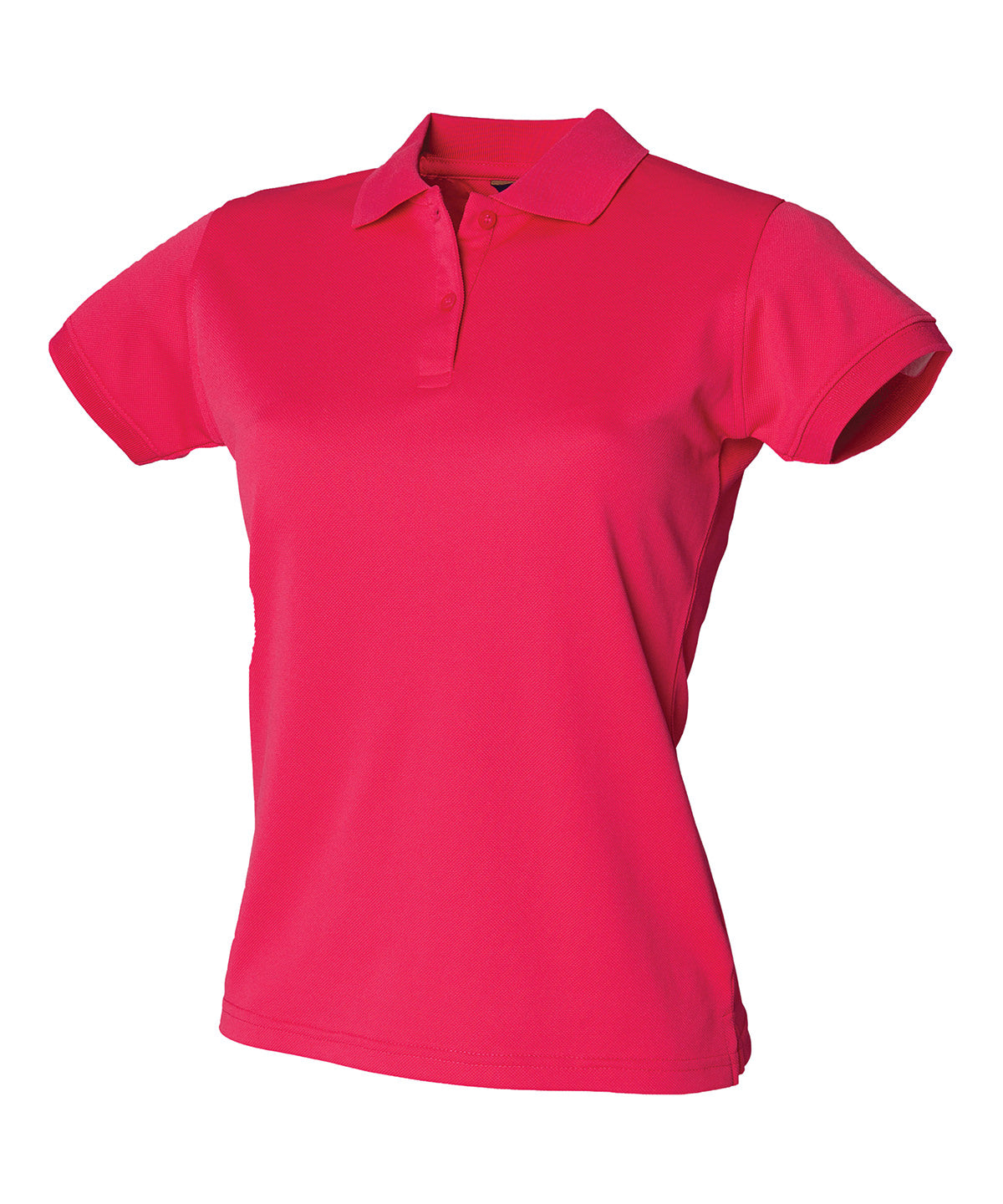Pólóbolur Henbury HB476 – Bright Pink – 3XL