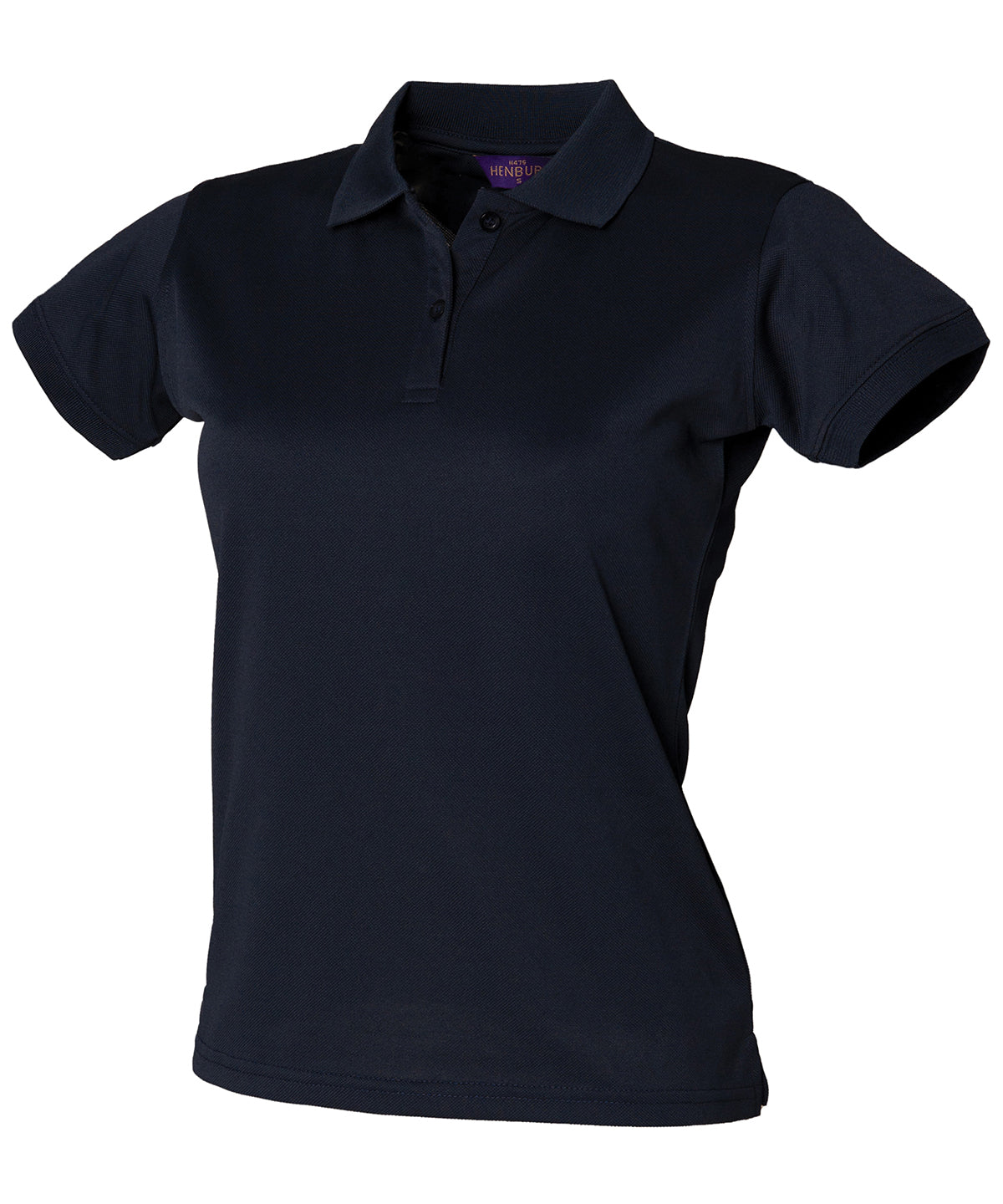 Pólóbolur Henbury HB476 – Dökkblár – 3XL