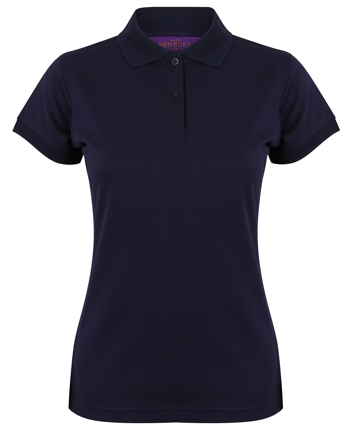 Pólóbolur Henbury HB476 – Oxford Navy – 3XL