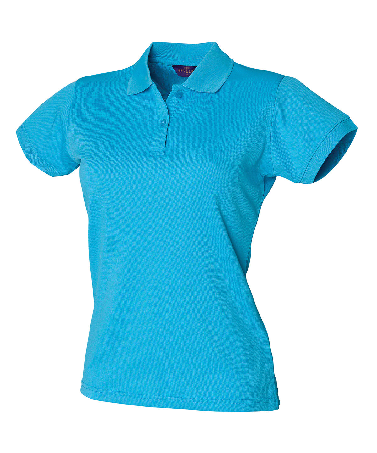 Pólóbolur Henbury HB476 – Túrkís – 3XL