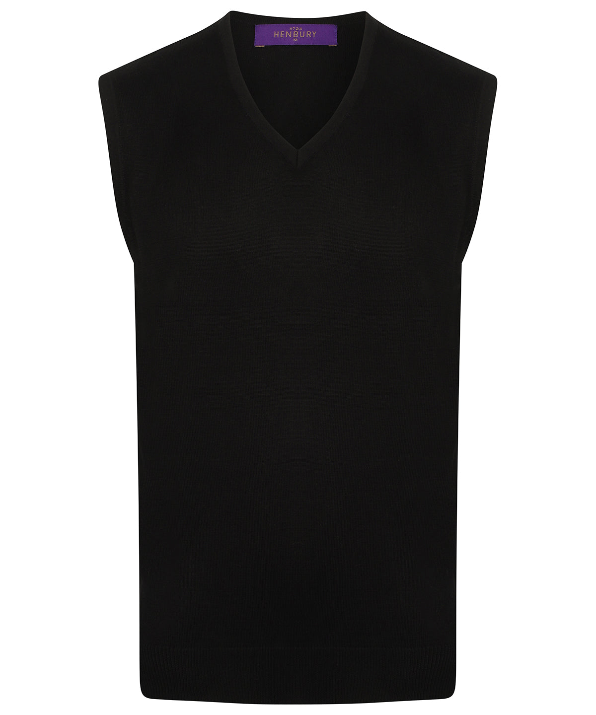 Prjónapeysa Henbury HB724 – Dökkblár – 4XL