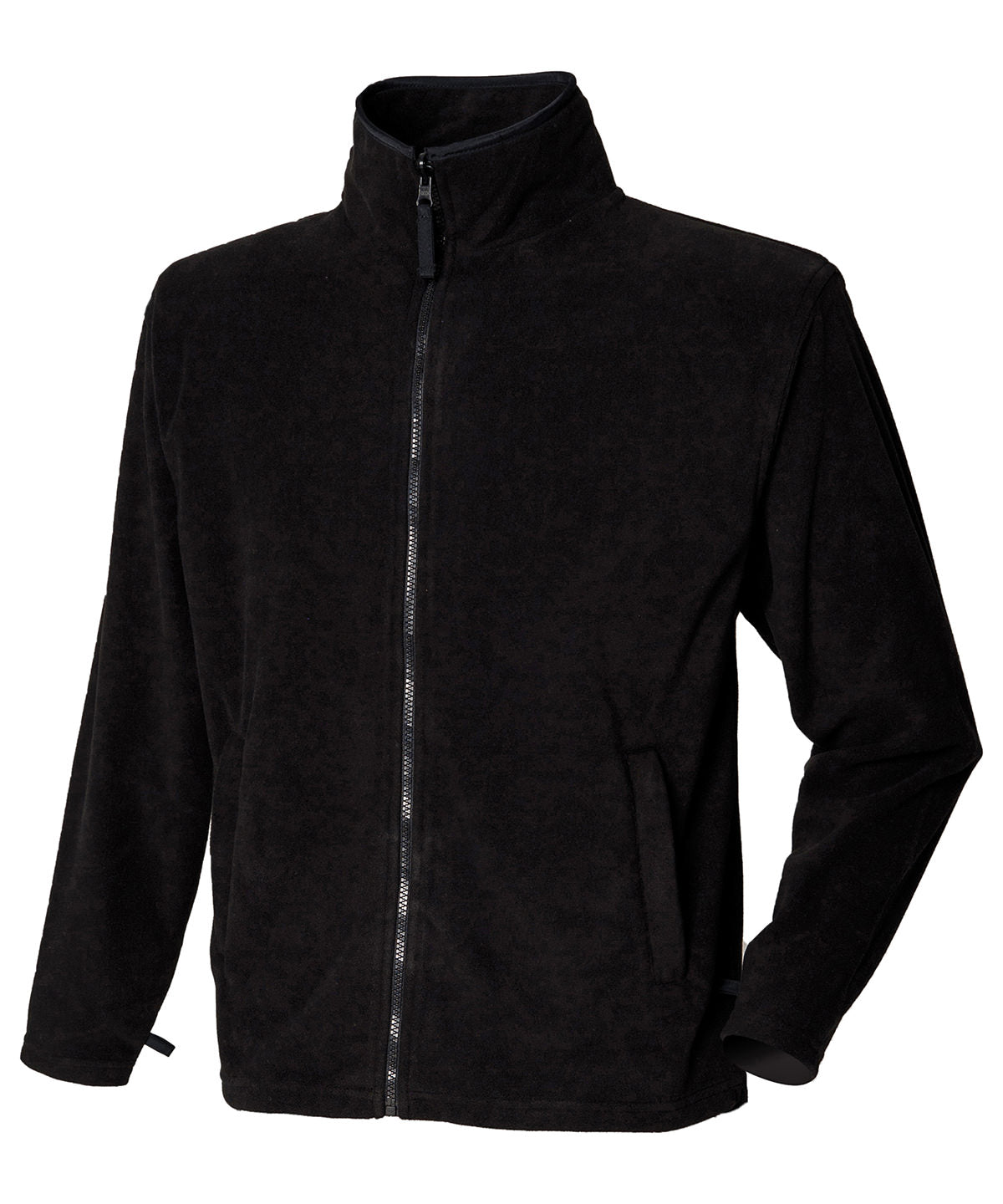 Flíspeysa Henbury HB850 – Black* – 3XL