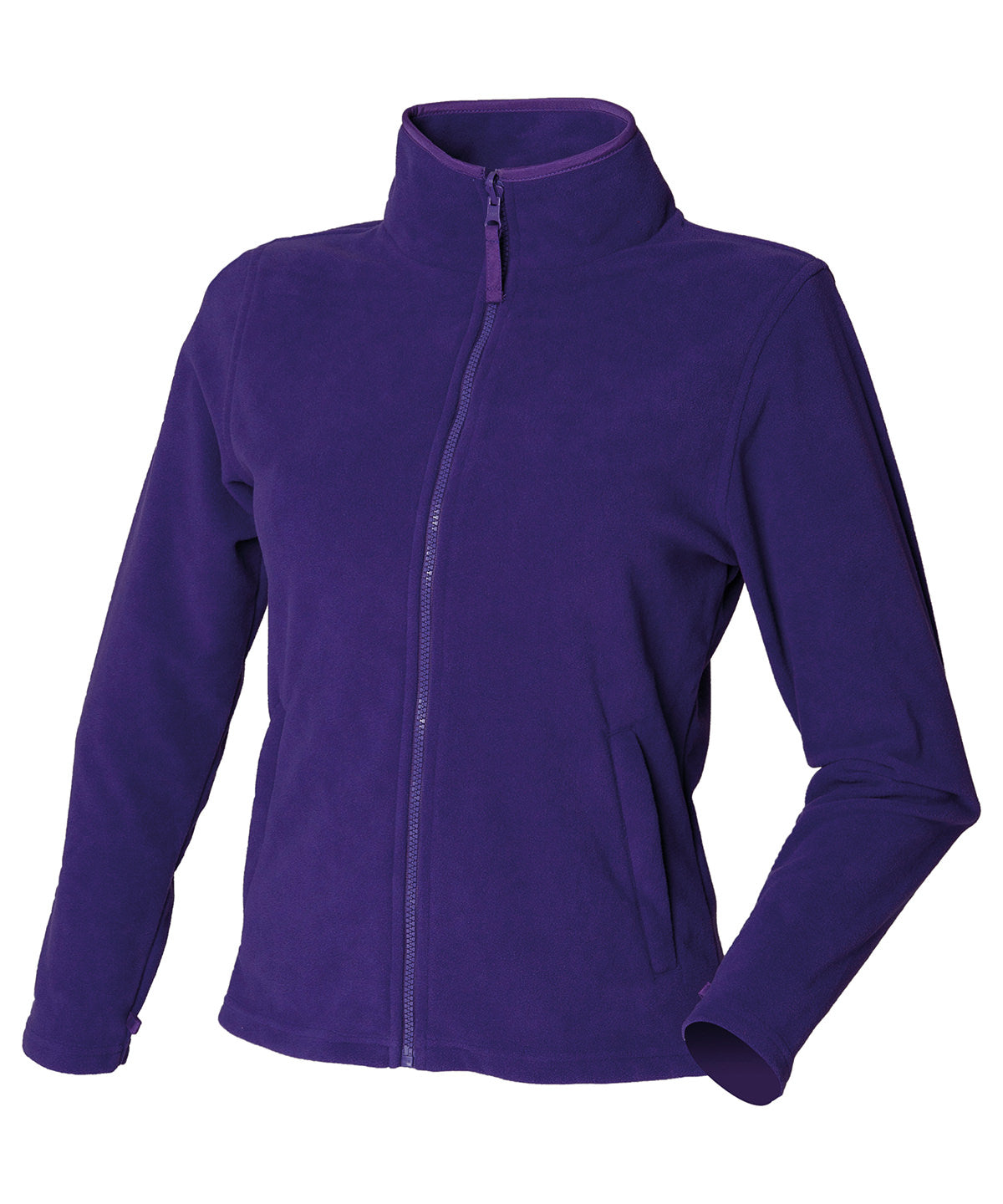 Flíspeysa Henbury HB851 – Fjólublár – 2XL