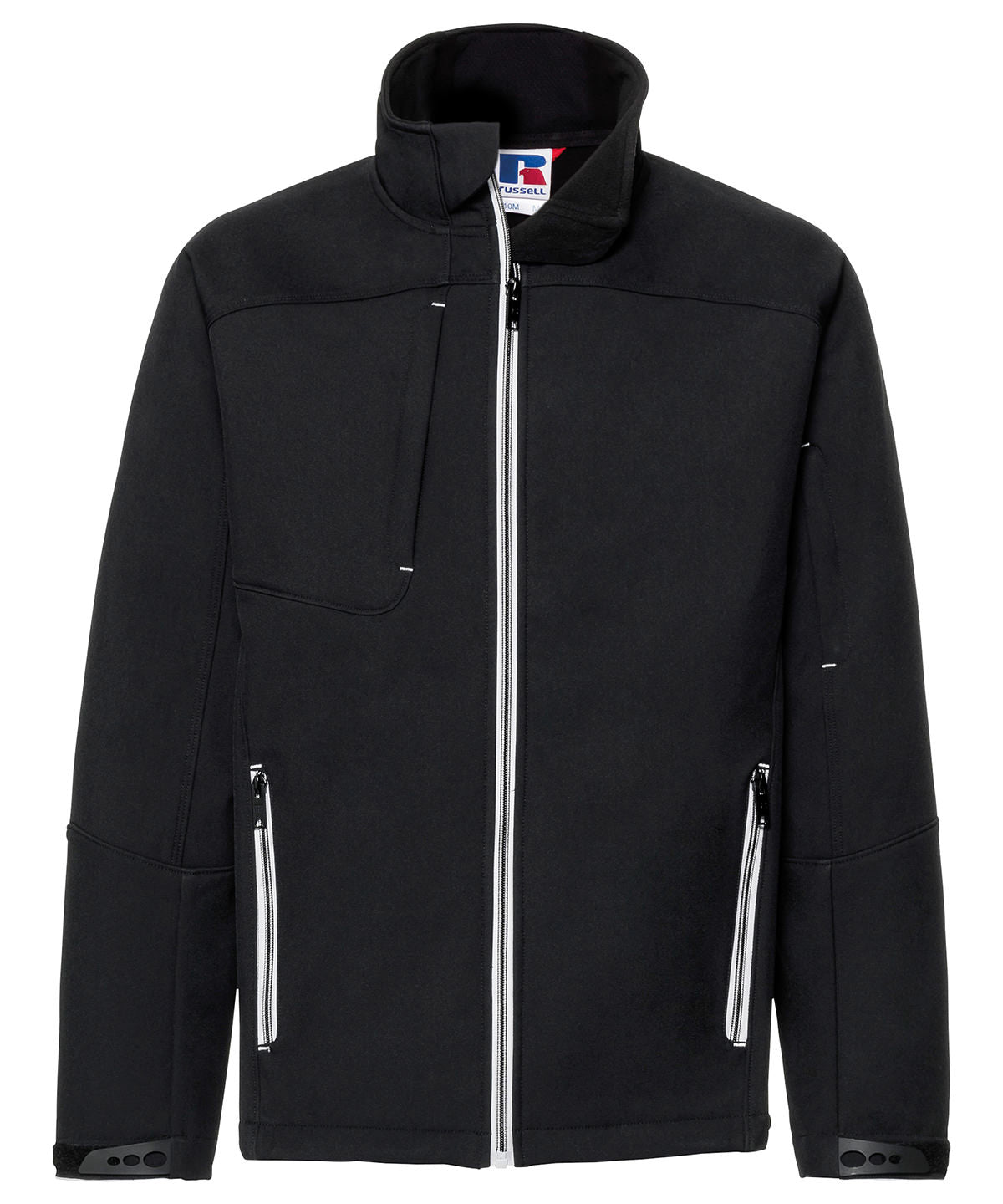 Softshell-jakki Russell Athletic J410M – Svartur – 4XL