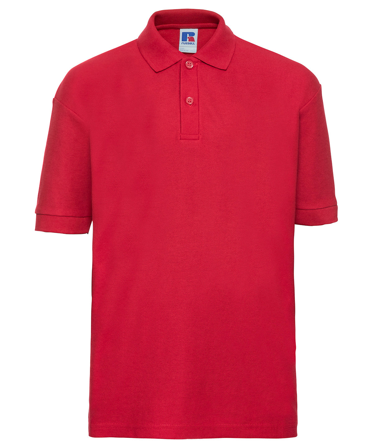 Pólóbolur Russell Athletic J539B – Bright Red – 11/12 Years