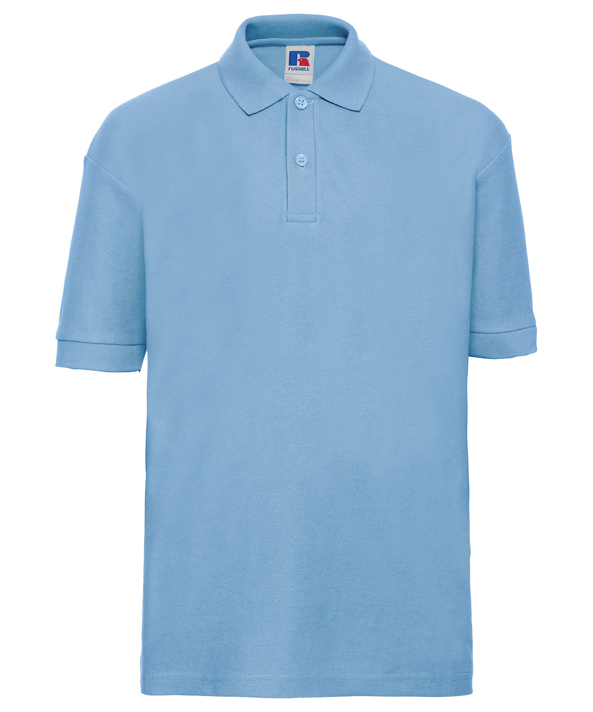 Pólóbolur Russell Athletic J539B – Sky – 11/12 Years