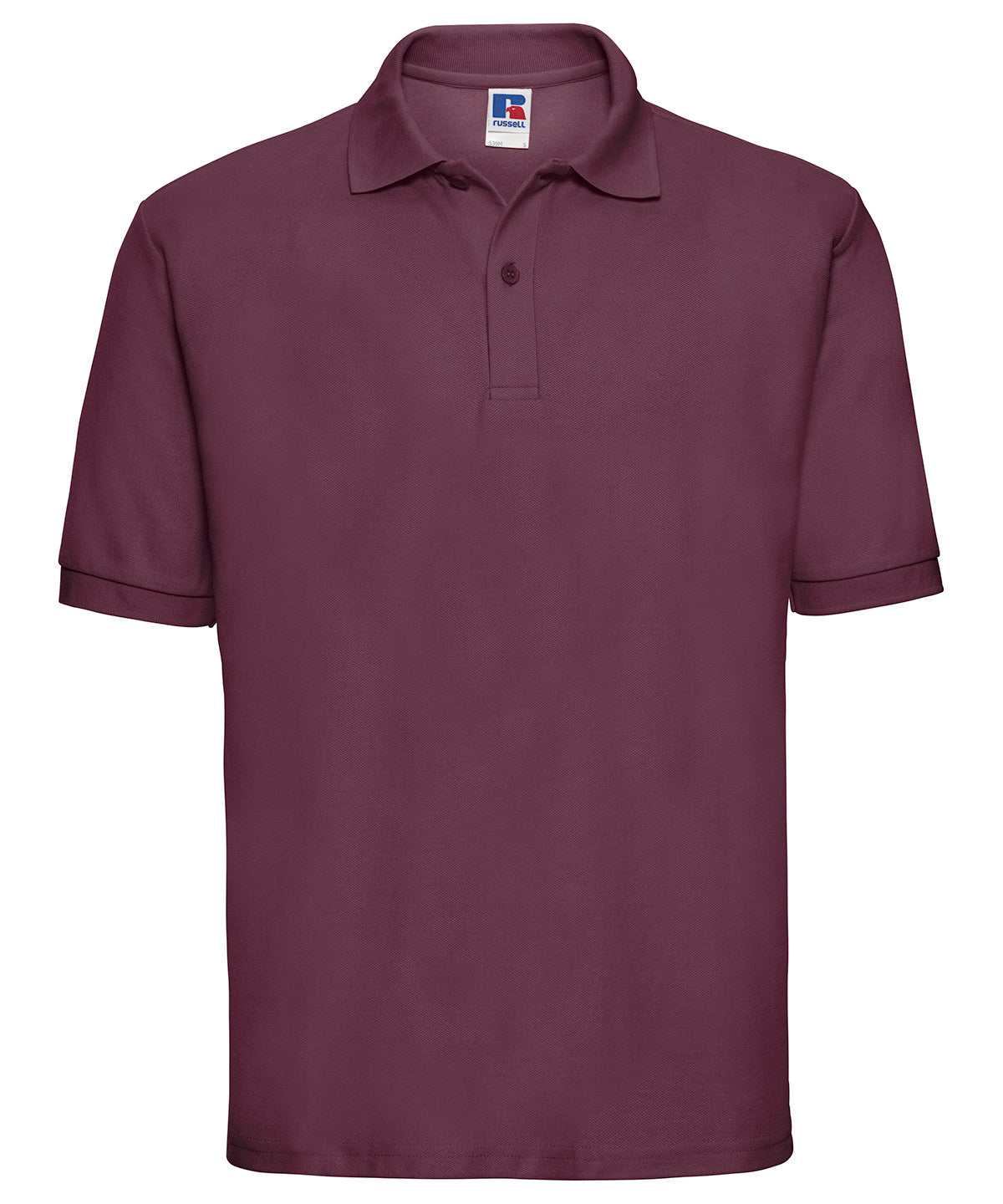 Pólóbolur Russell Athletic J539M – Vínrauður – 2XL