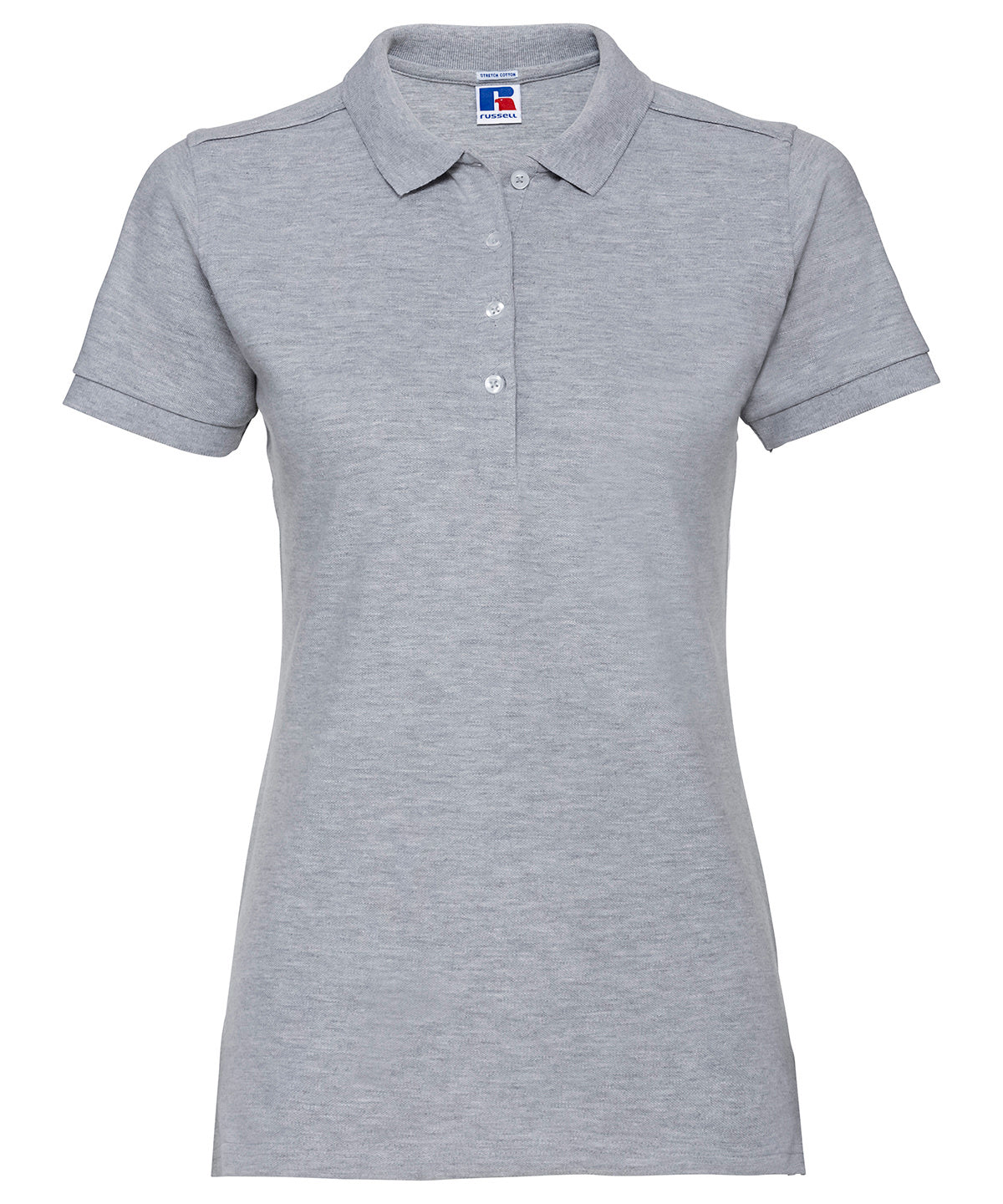 Pólóbolur Russell Athletic J566F – Light Oxford – 2XL