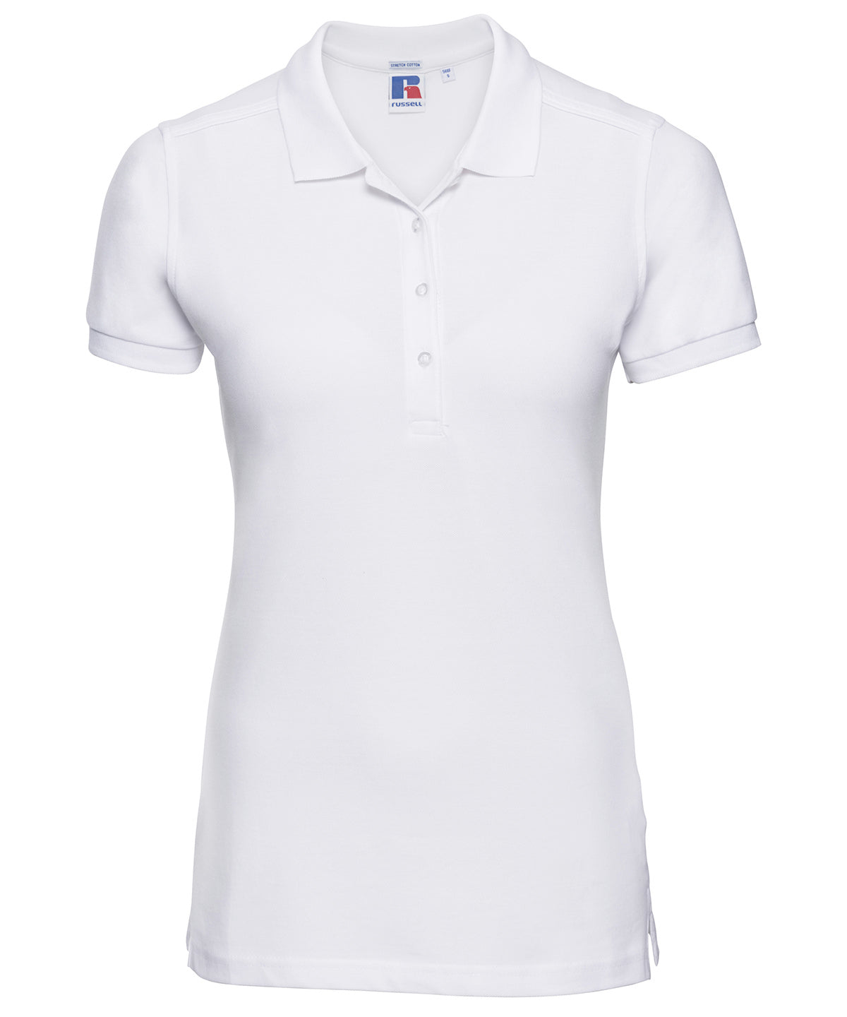 Pólóbolur Russell Athletic J566F – Hvítur – 2XL