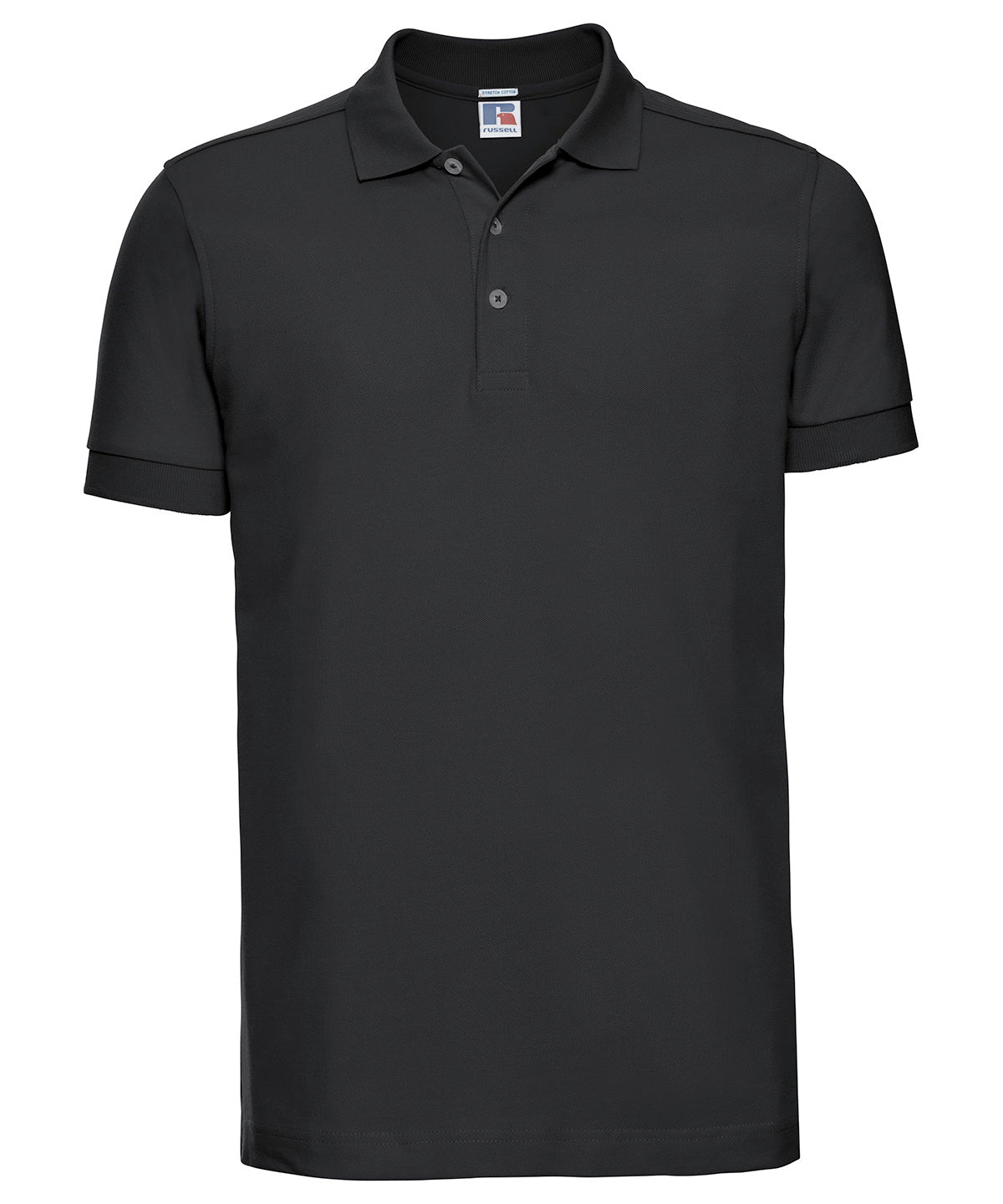 Pólóbolur Russell Athletic J566M – Svartur – 3XL