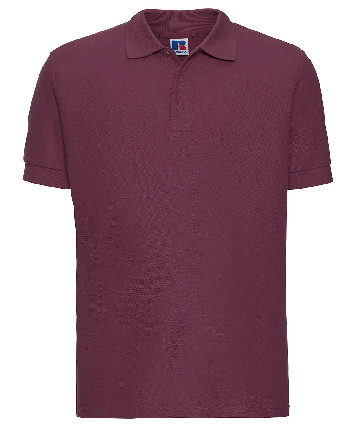 Pólóbolur Russell Athletic J577M – Vínrauður – 3XL