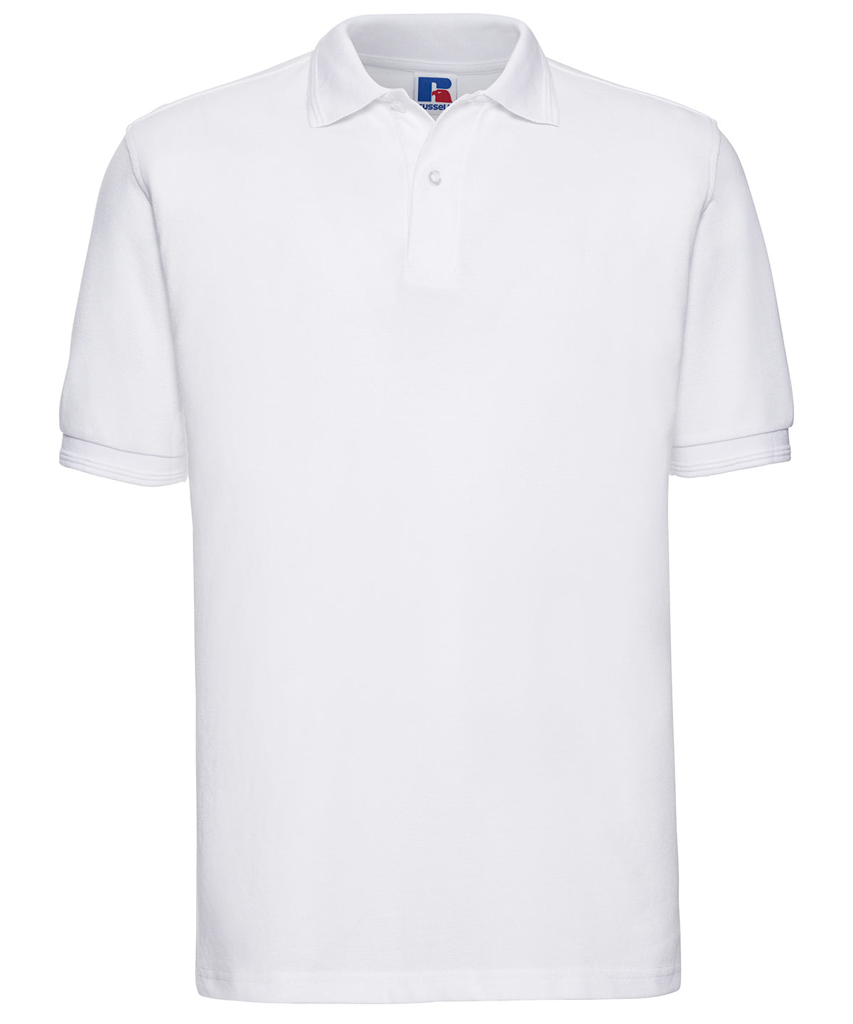Pólóbolur Russell Athletic J599M – White* – 6XL
