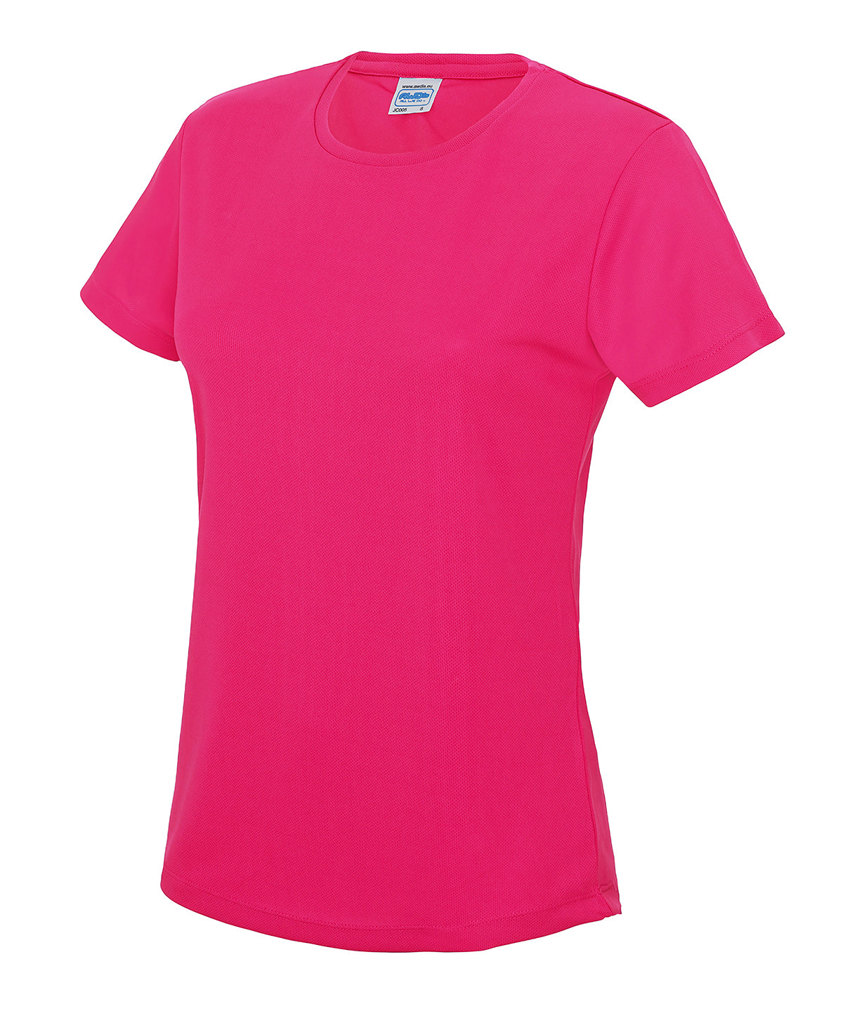 Stuttermabolur AWDis Just Cool JC005 – Hot Pink* – 2XL
