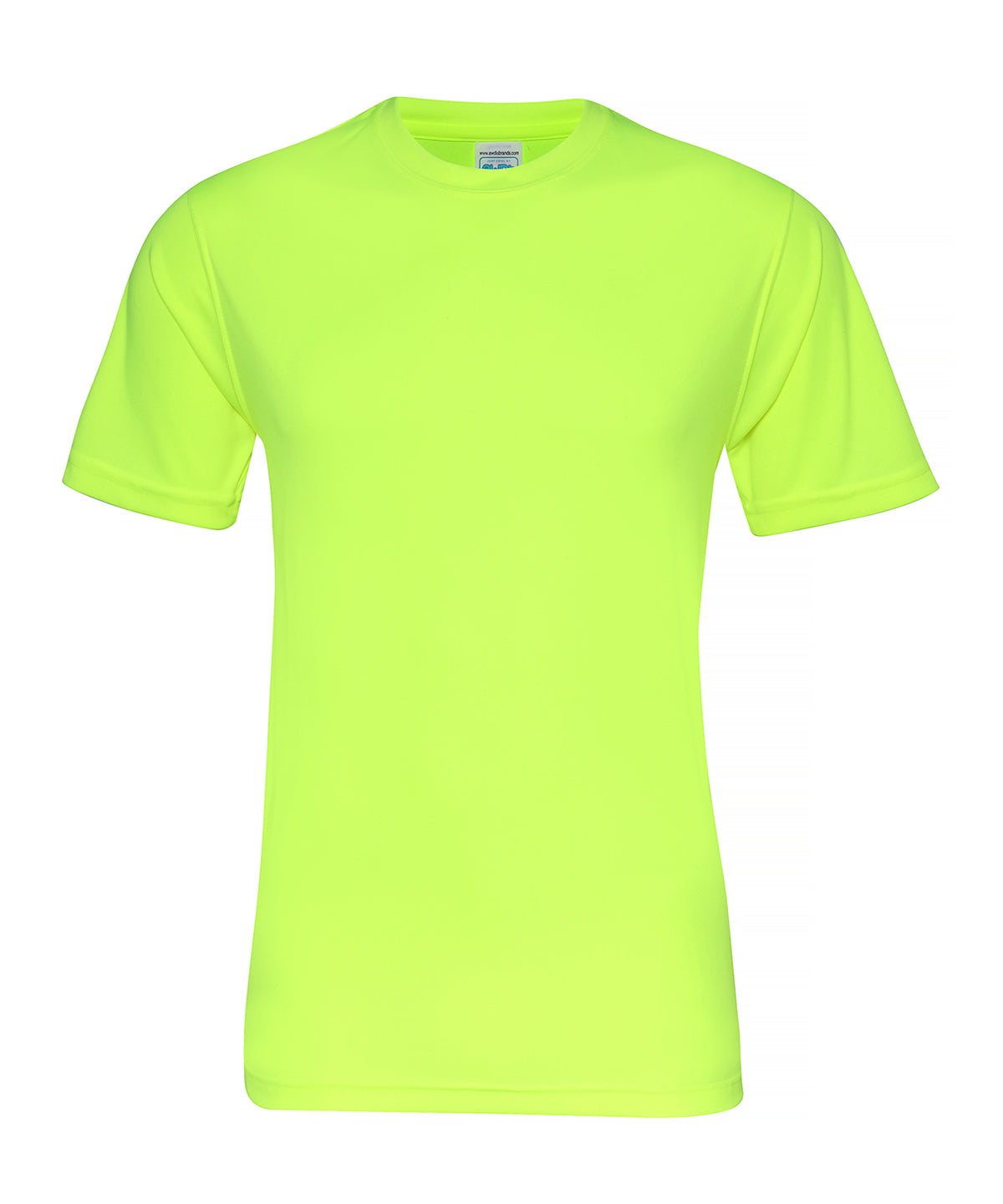 Stuttermabolur AWDis Just Cool JC020 – Electric Yellow – 3XL