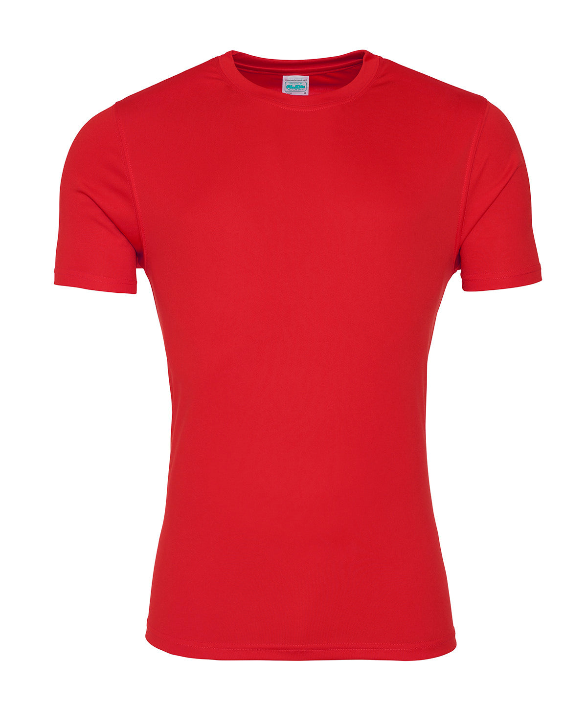 Stuttermabolur AWDis Just Cool JC020 – Fire Red – 3XL