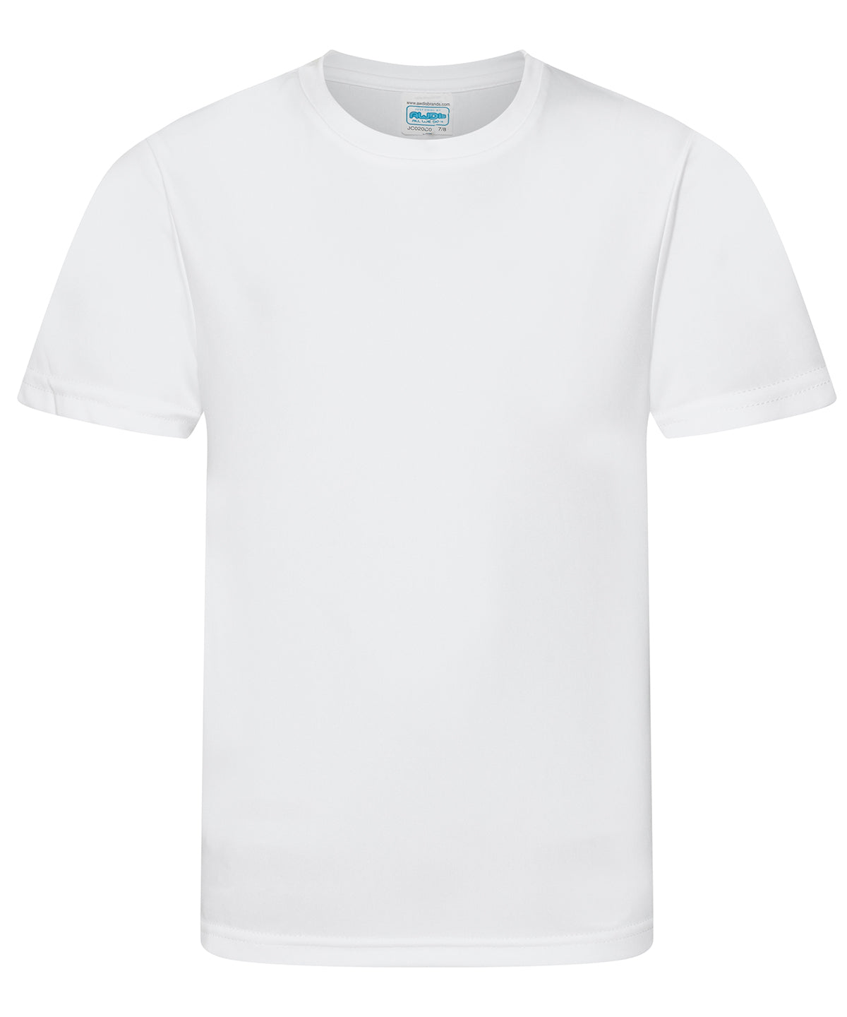 Stuttermabolur AWDis Just Cool JC20J – Arctic White – 12/13 Years