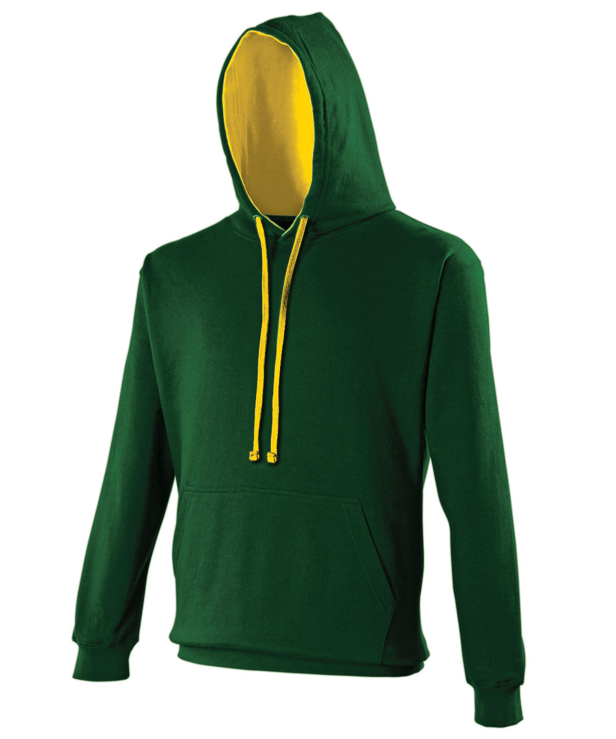 Hettupeysa AWDis Just Hoods JH003 – Forest Green/Gold – 2XL