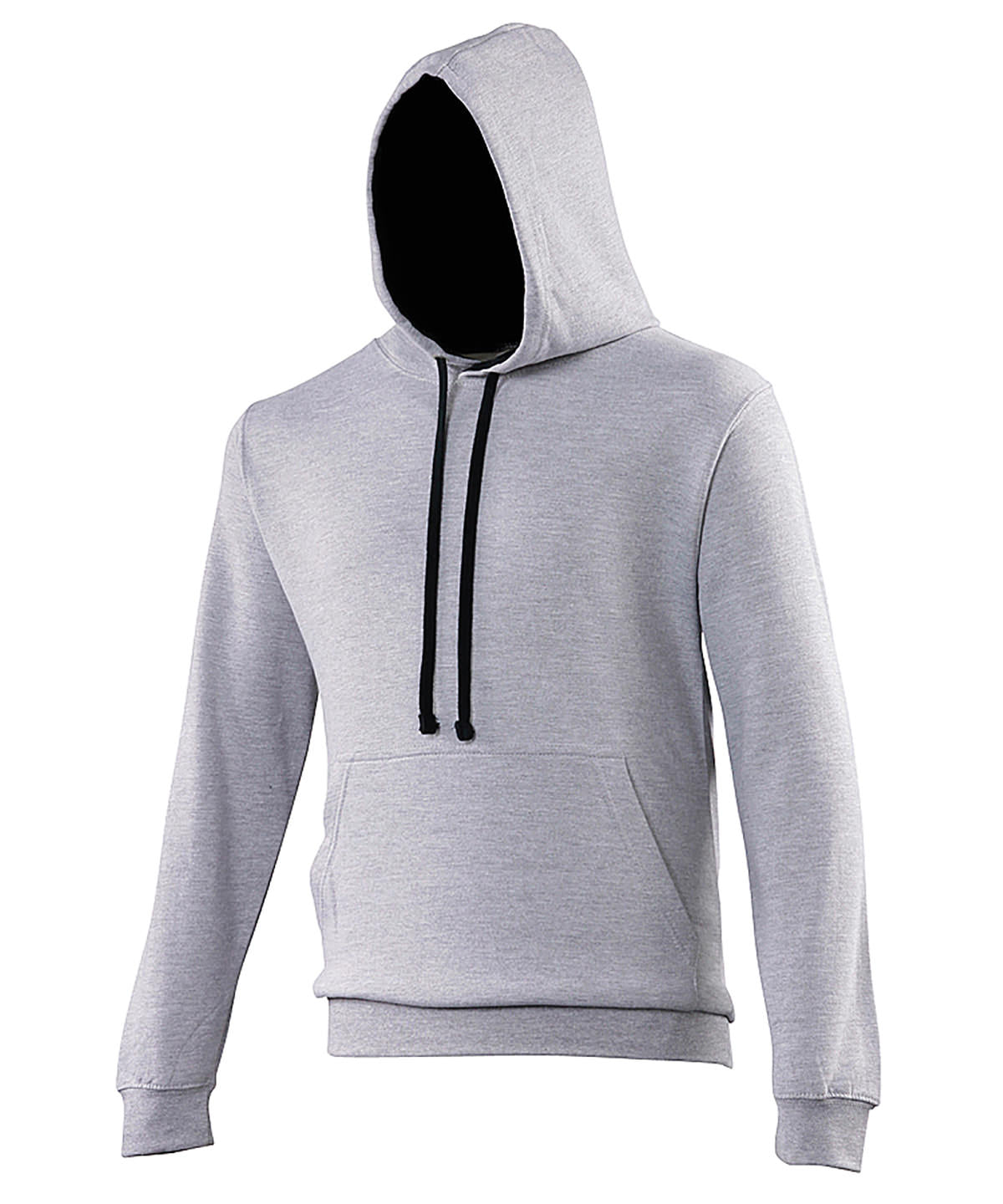 Hettupeysa AWDis Just Hoods JH003 – Heather Grey/French Navy*†△ – 5XL