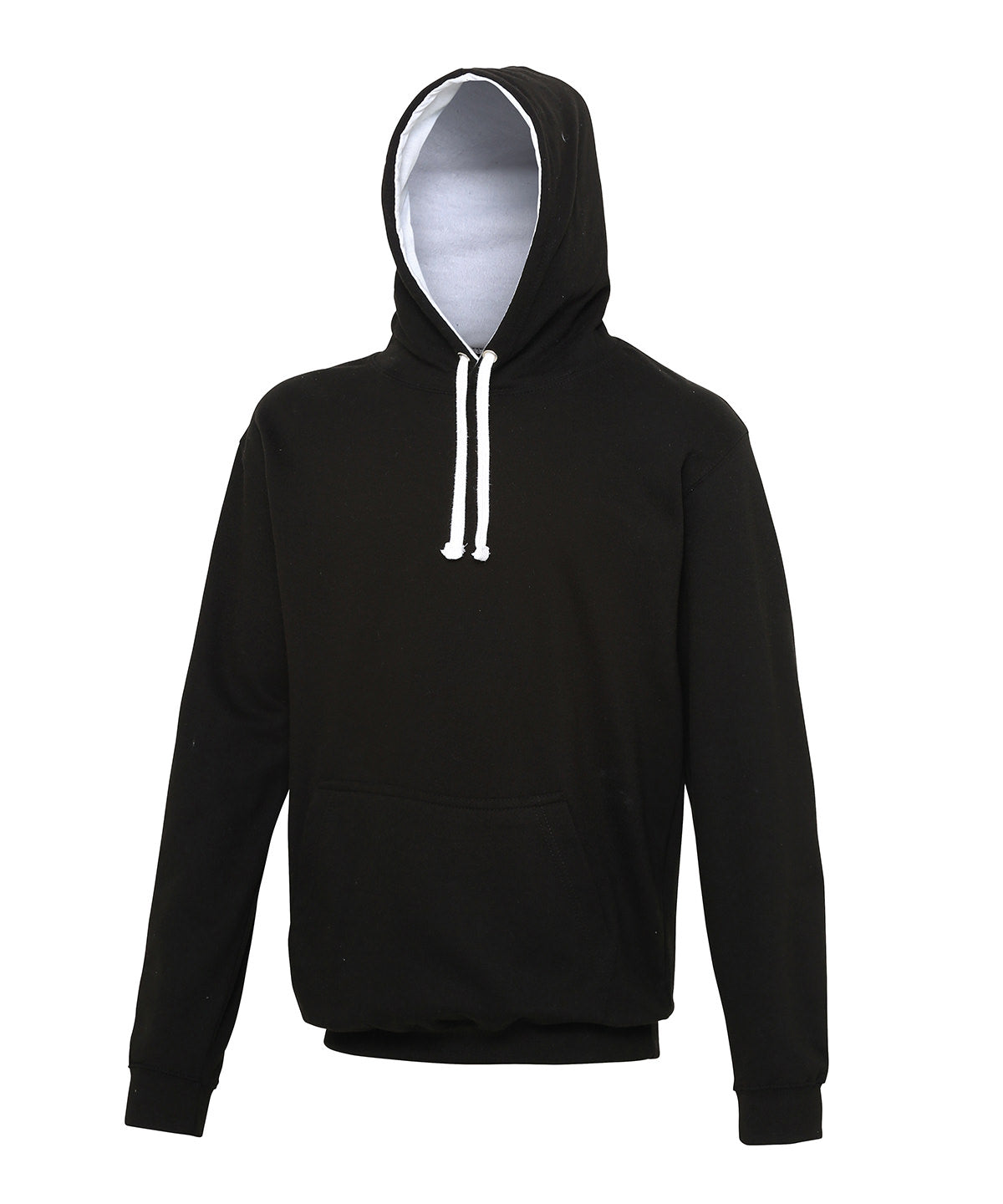 Hettupeysa AWDis Just Hoods JH003 – Jet Black/Arctic White – 2XL