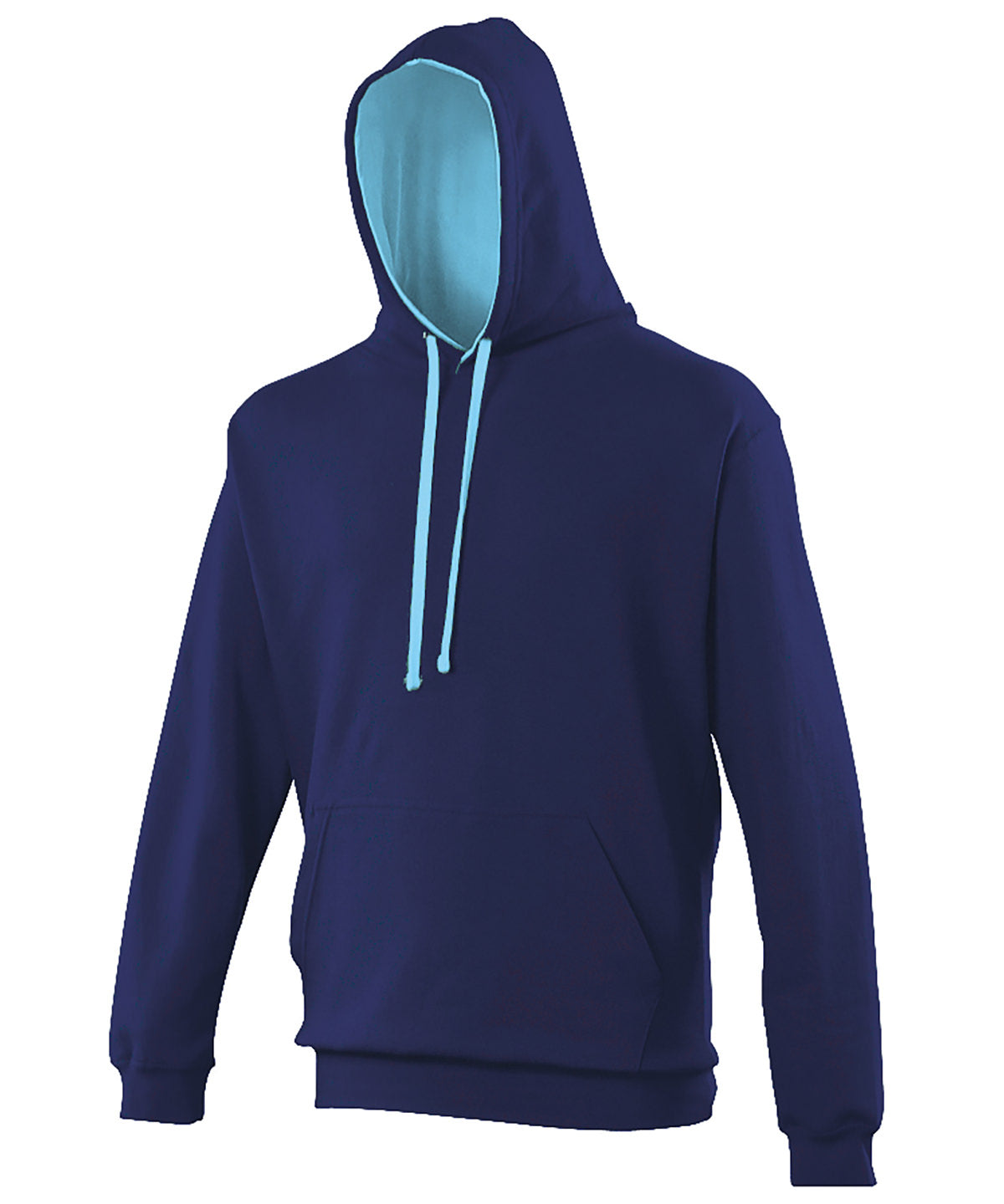 Hettupeysa AWDis Just Hoods JH003 – Oxford Navy/Hawaiian Blue – 2XL
