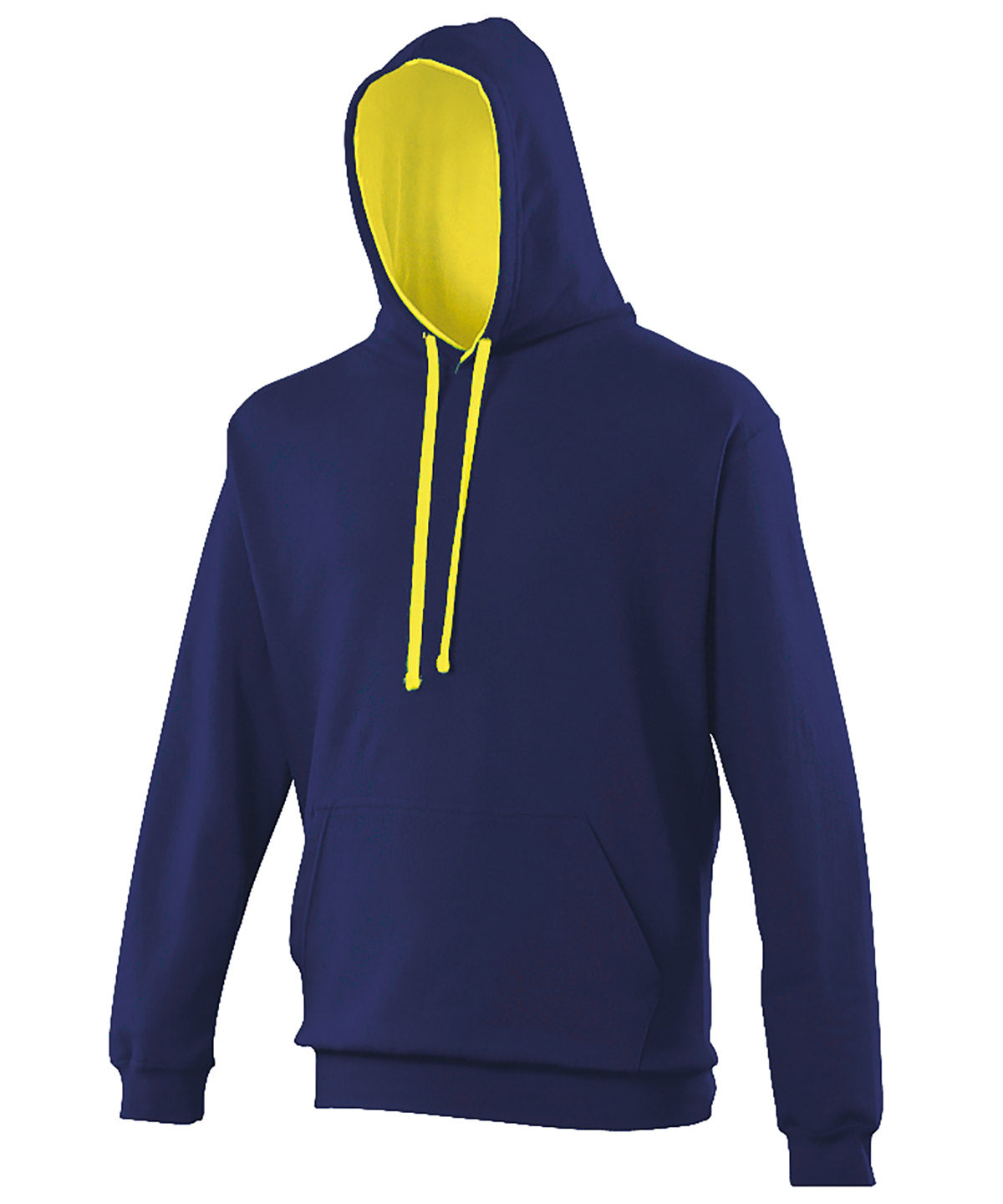 Hettupeysa AWDis Just Hoods JH003 – Oxford Navy/Sun Yellow – 2XL