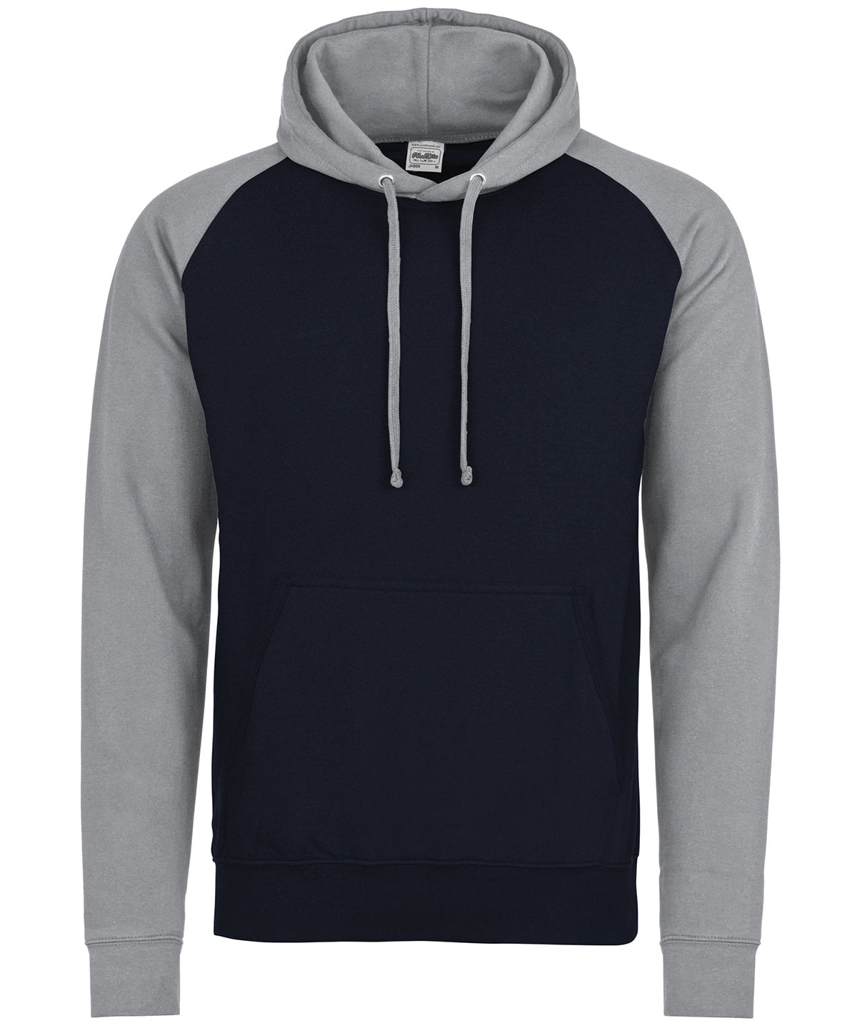 Hettupeysa AWDis Just Hoods JH009 – Oxford Navy/Heather Grey – 2XL