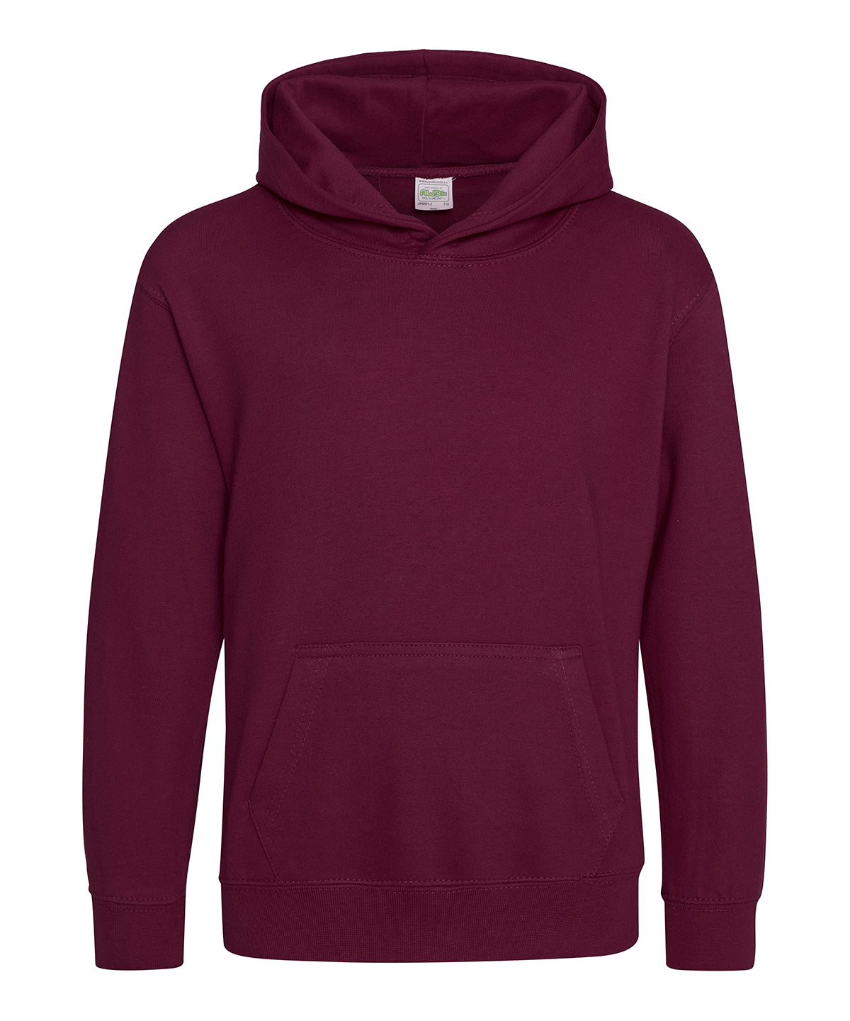 Hettupeysa AWDis Just Hoods JH01J – Vínrauður – 12/13 Years